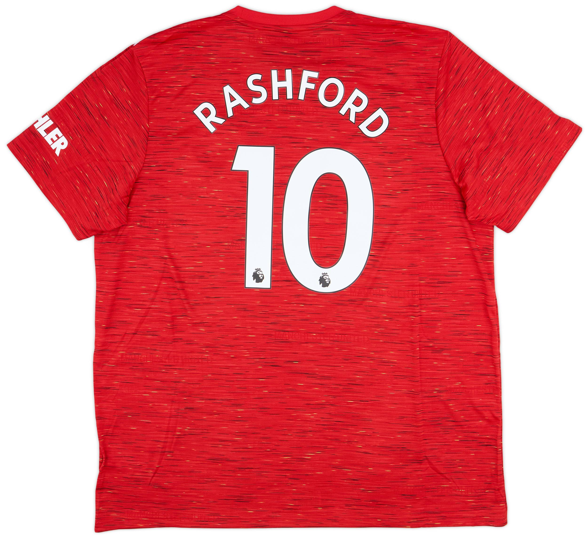 2020-21 Manchester United Home Shirt Rashford #10 (XXL)