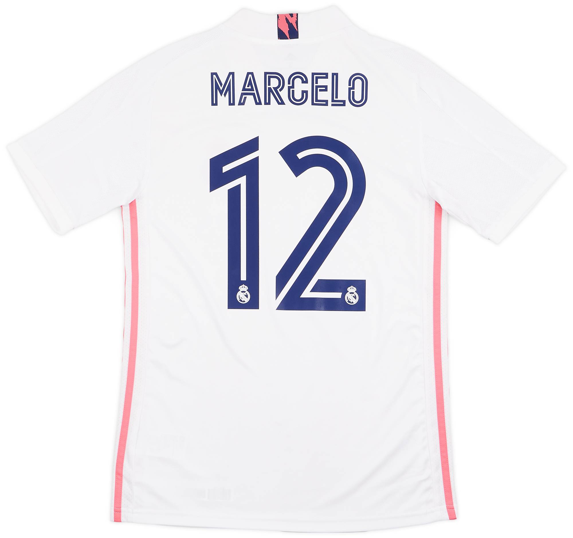 2020-21 Real Madrid Home Shirt Marcelo #12 - 9/10 - (S)