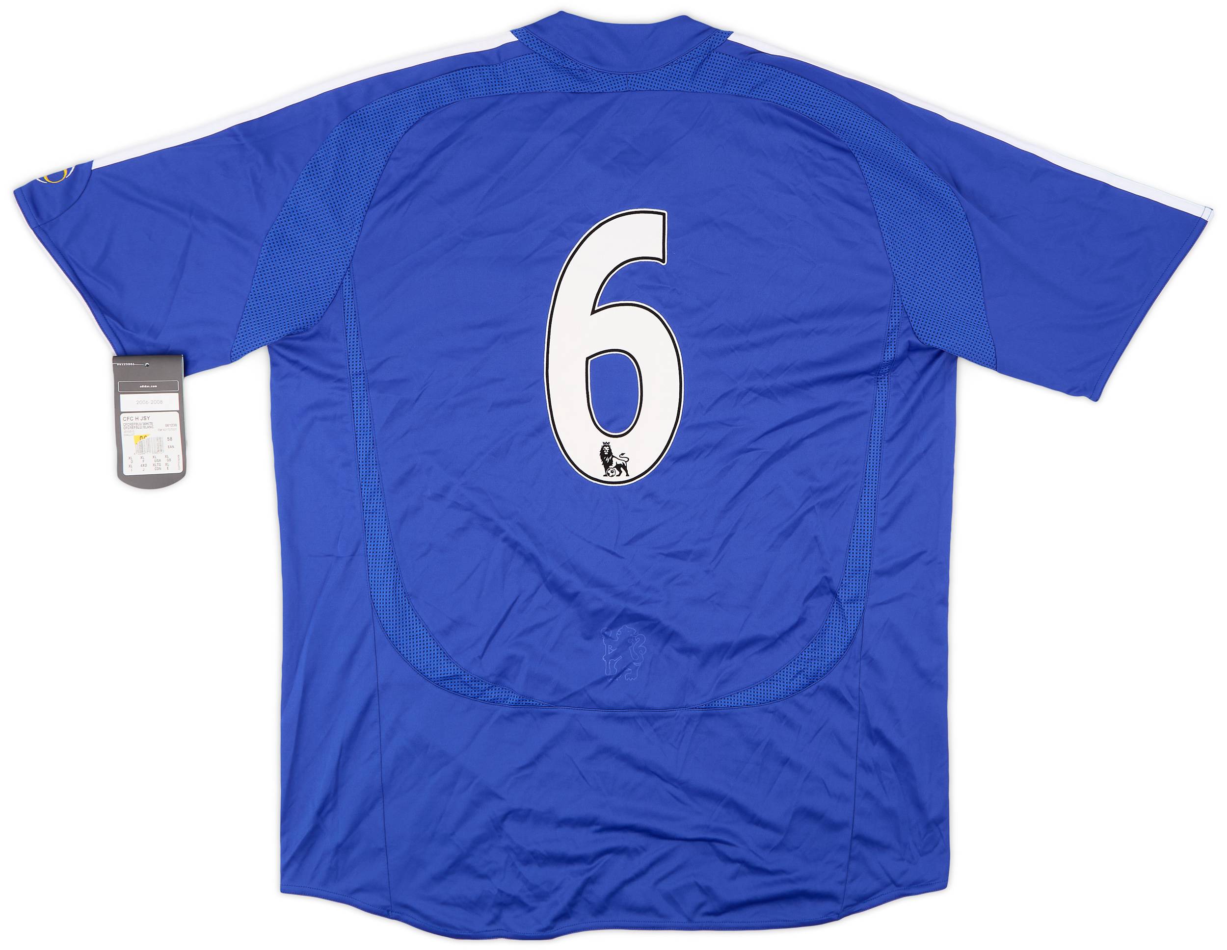 CHELSEA　チェルシー　2006～08　ホーム　サッカーユニフォーム 2006-08 Chelsea Home Shirt - 4/10 - (L)