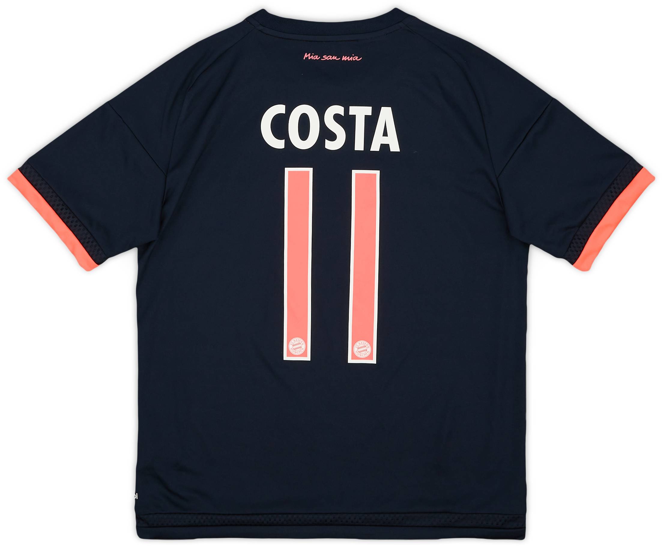 2015-16 Bayern Munich Third Shirt Costa #11 - 9/10 - (L.Boys)