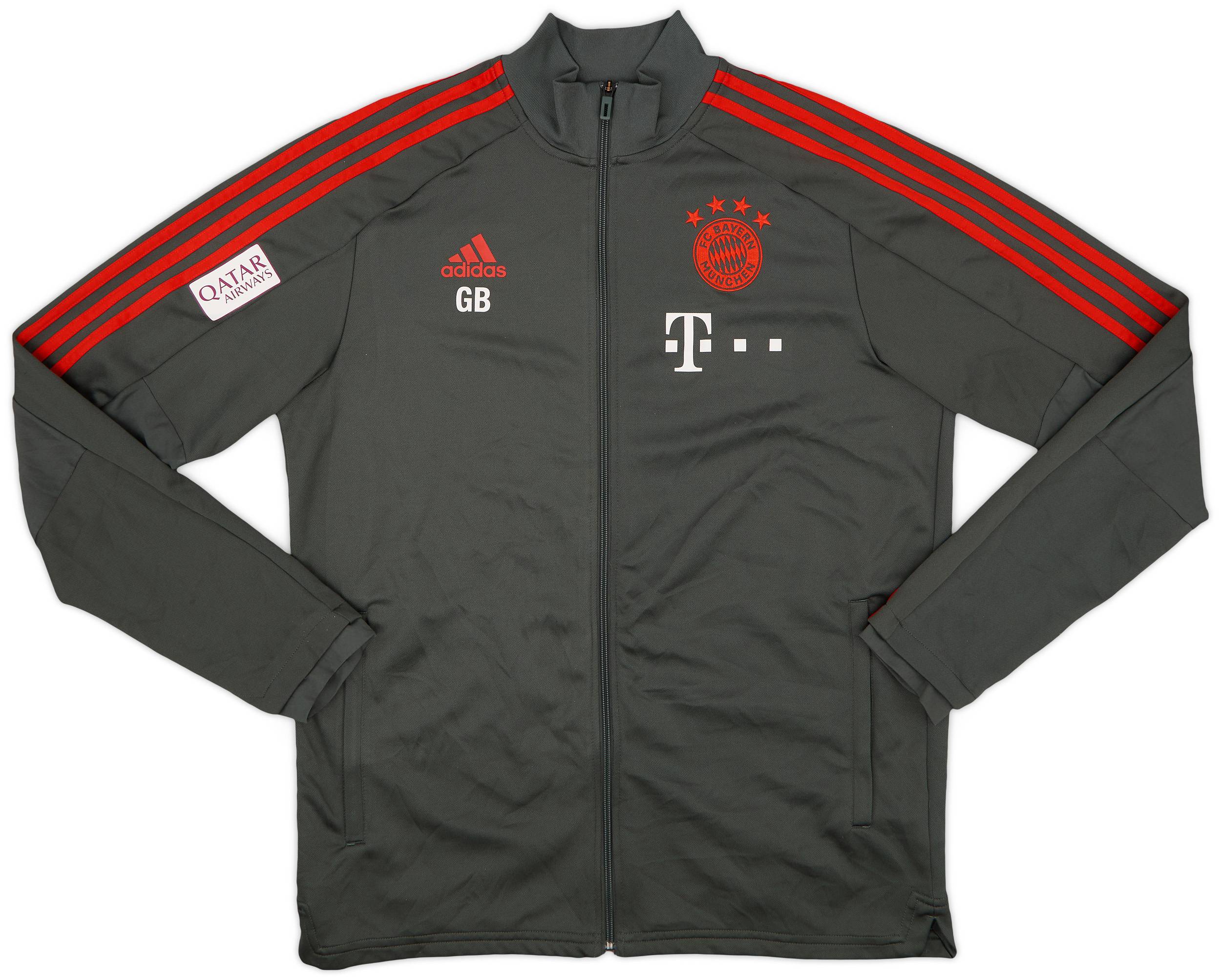 2018-19 Bayern Munich Staff Issue adidas Track Jacket GB - 8/10 - (L)