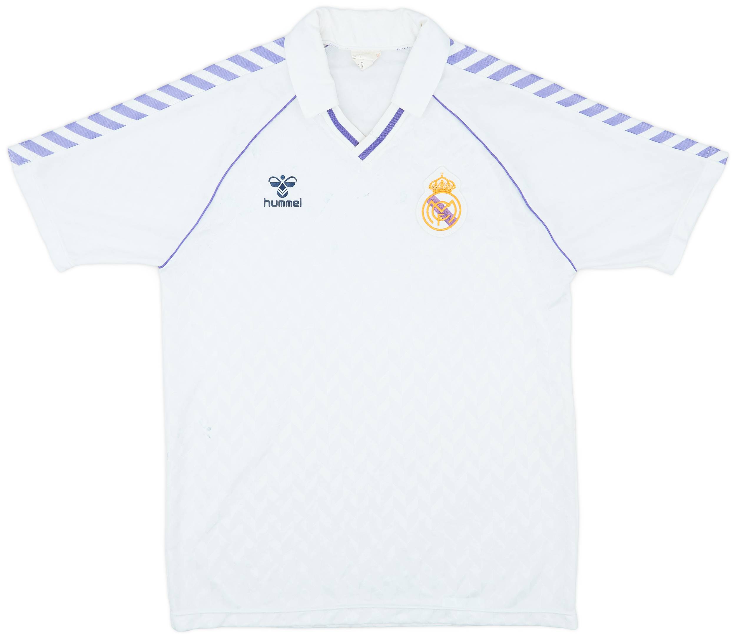 1986-88 Real Madrid Home Shirt - 5/10 - (L)