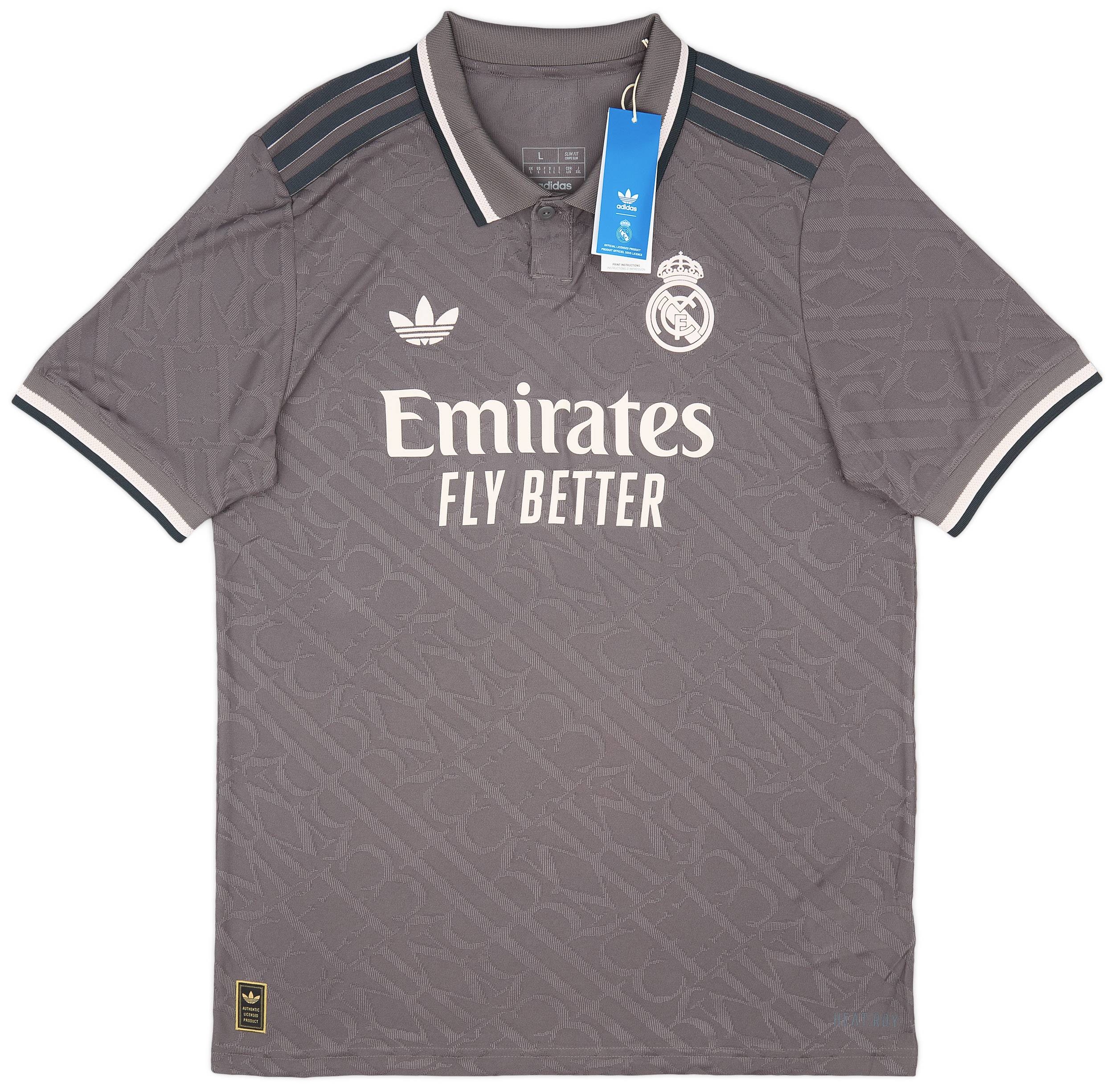 2024 25 Real Madrid Authentic Third Shirt