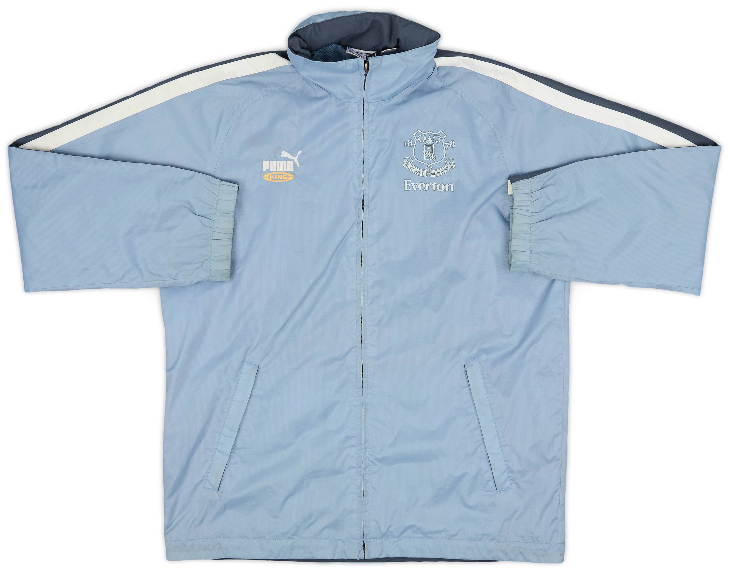 2002-03 Everton Puma Hooded Rain Jacket - 6/10 - (XL.Boys)