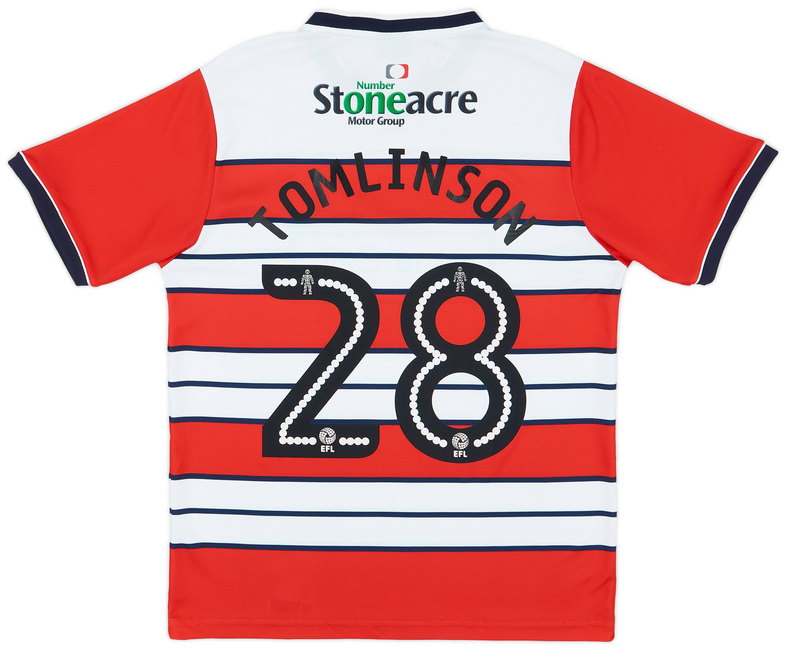 2016-17 Doncaster Home Shirt Tomlinson #28 - 9/10 - (M)
