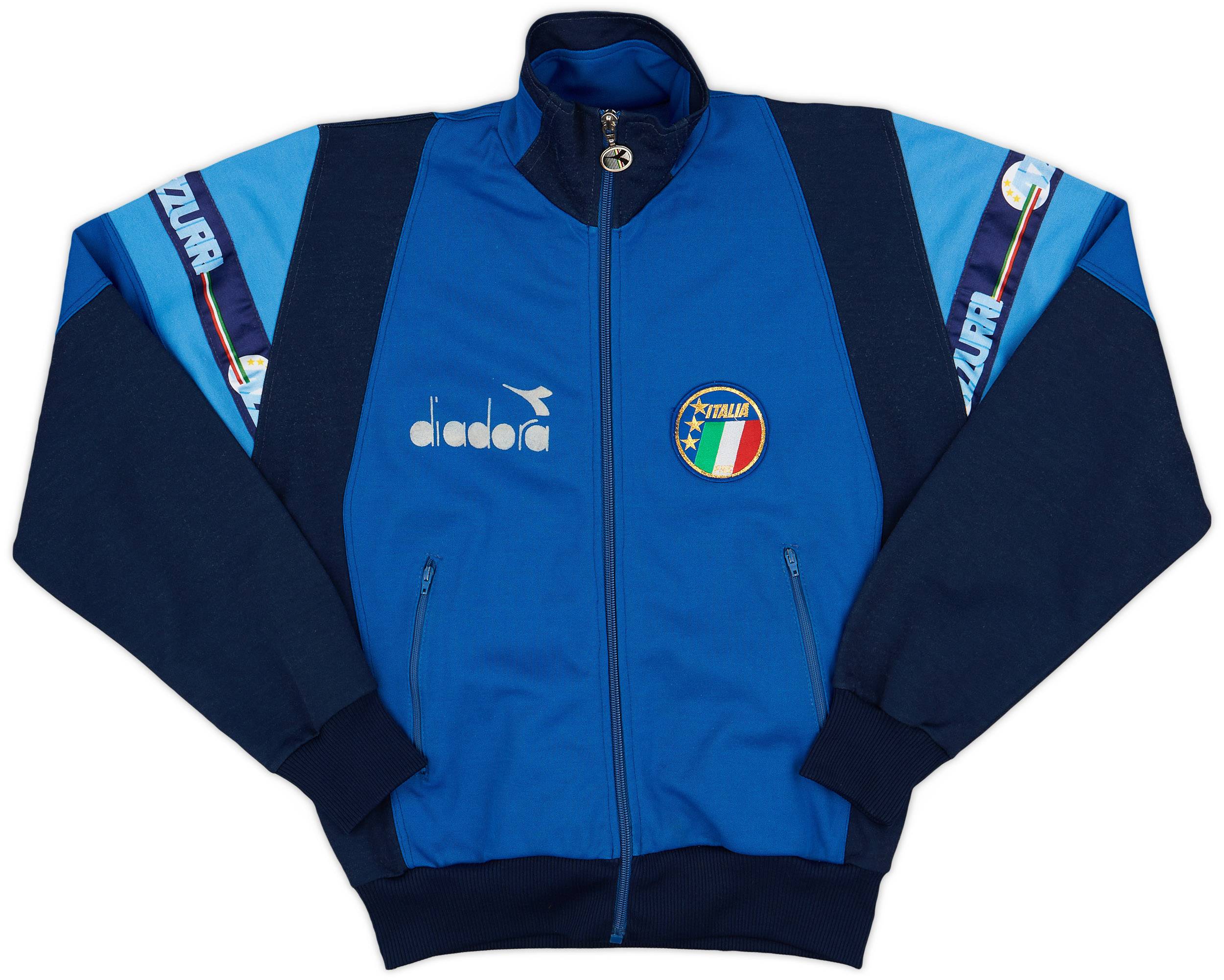 1990-91 Cagliari Le Felpe Dei Grandi Club Sweat Top - 9/10 - (M)