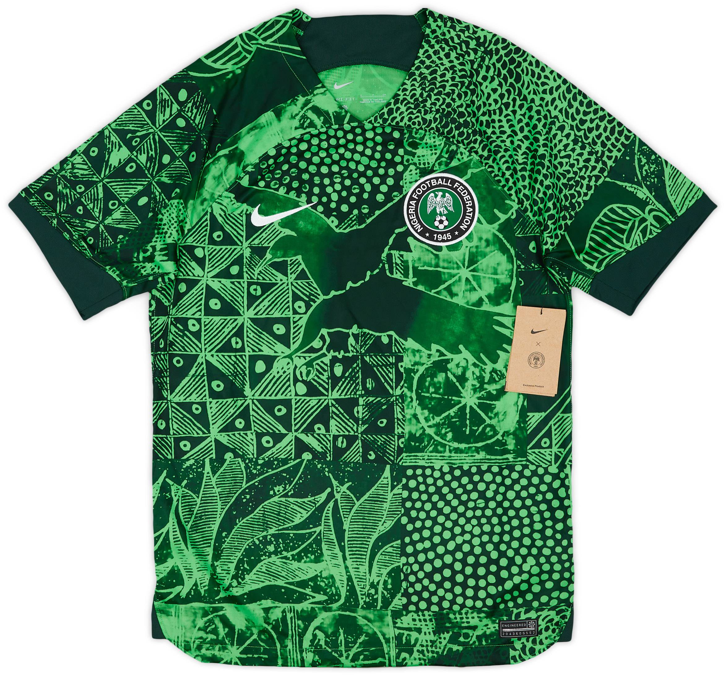 2022-24 Nigeria Home Shirt (S)