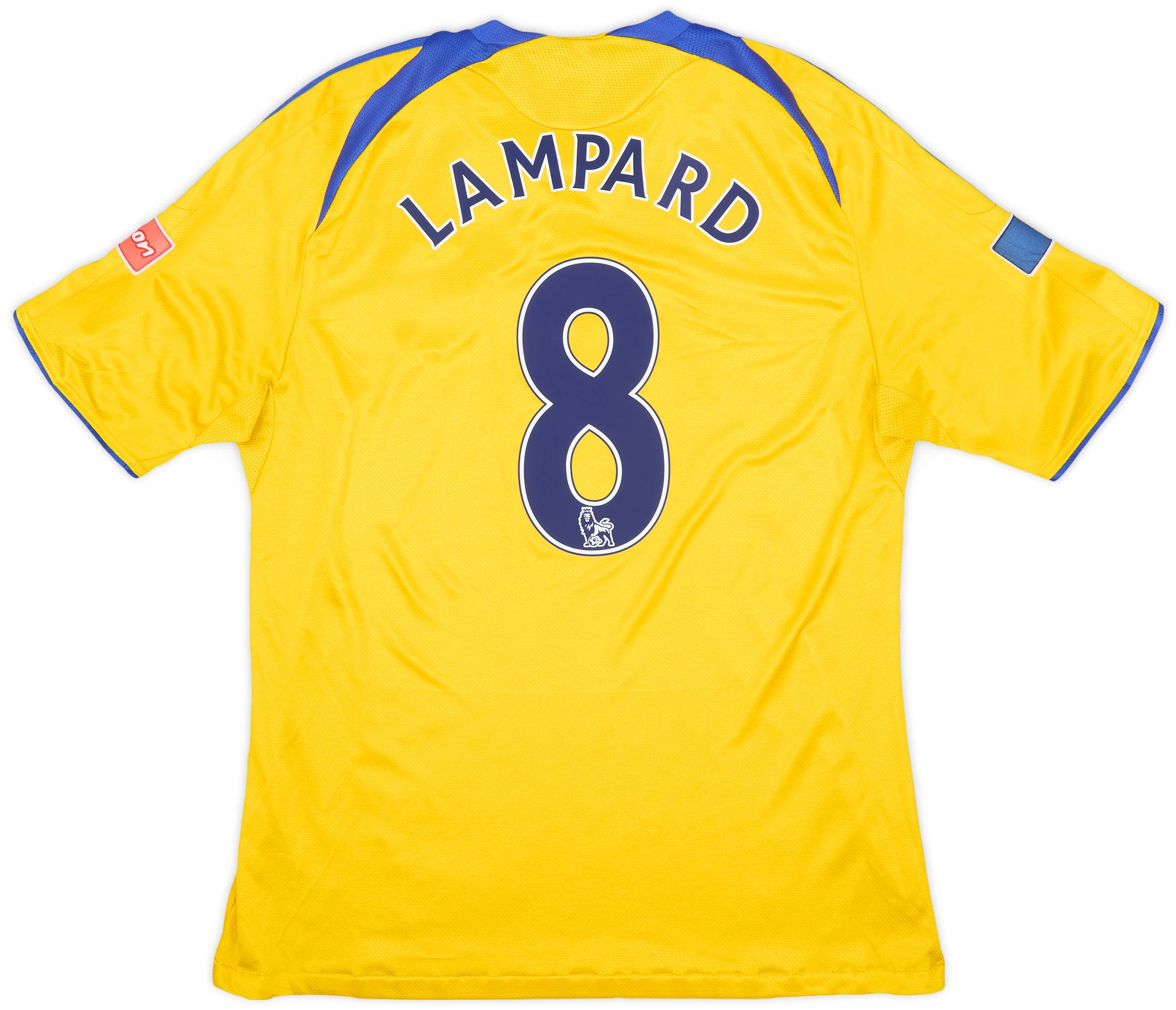 2008-09 Chelsea 'FA Cup Winners' Third Shirt Lampard #8 - 7/10 - (L)