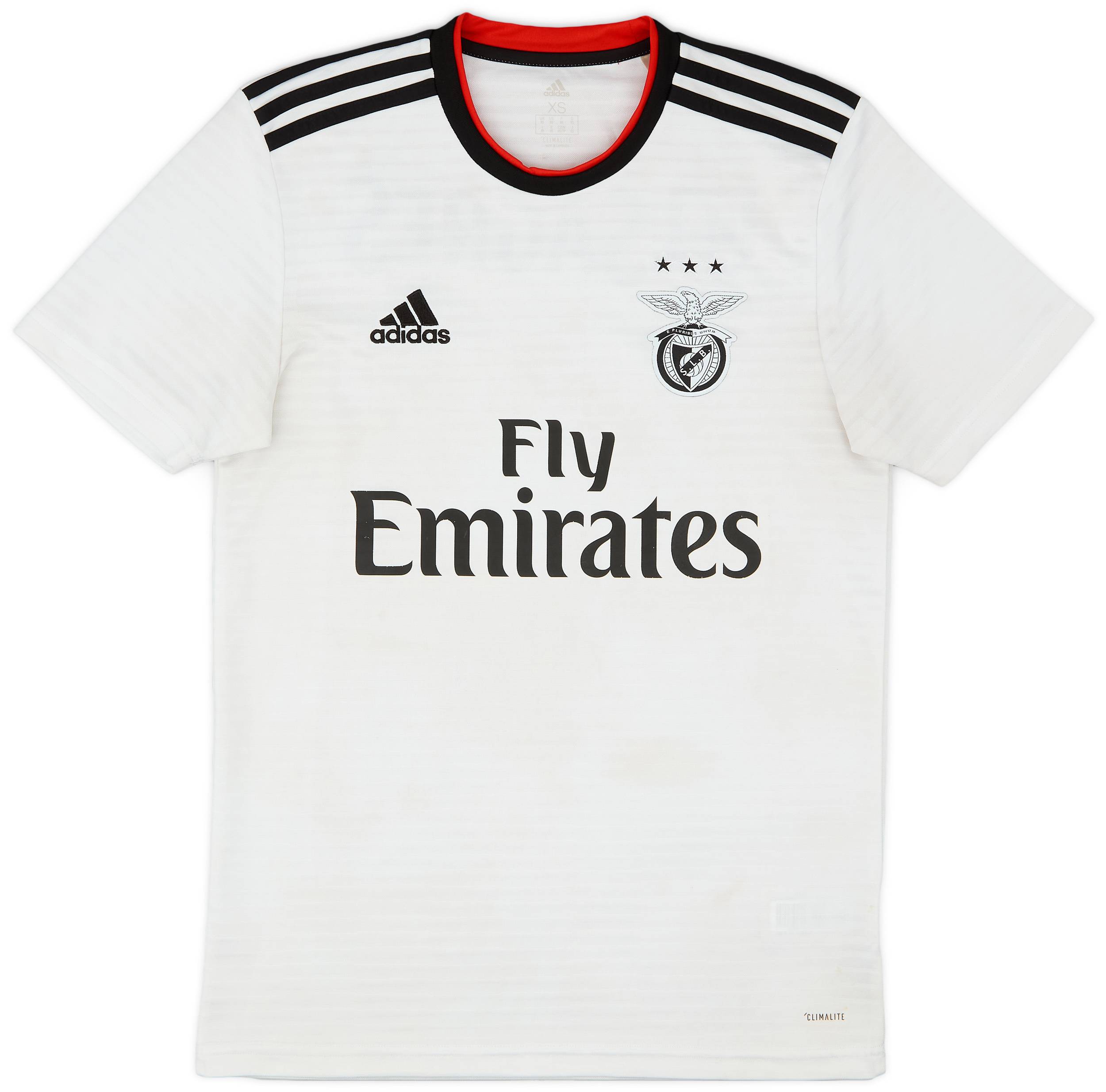 2018-19 Benfica Away Shirt - 7/10 - (XS)