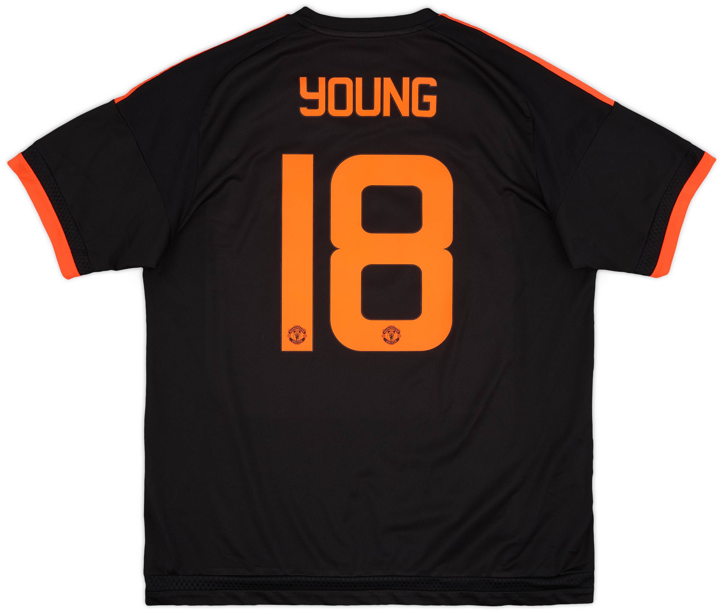 2015-16 Manchester United Third Shirt Young #18 - 6/10 - (XL)