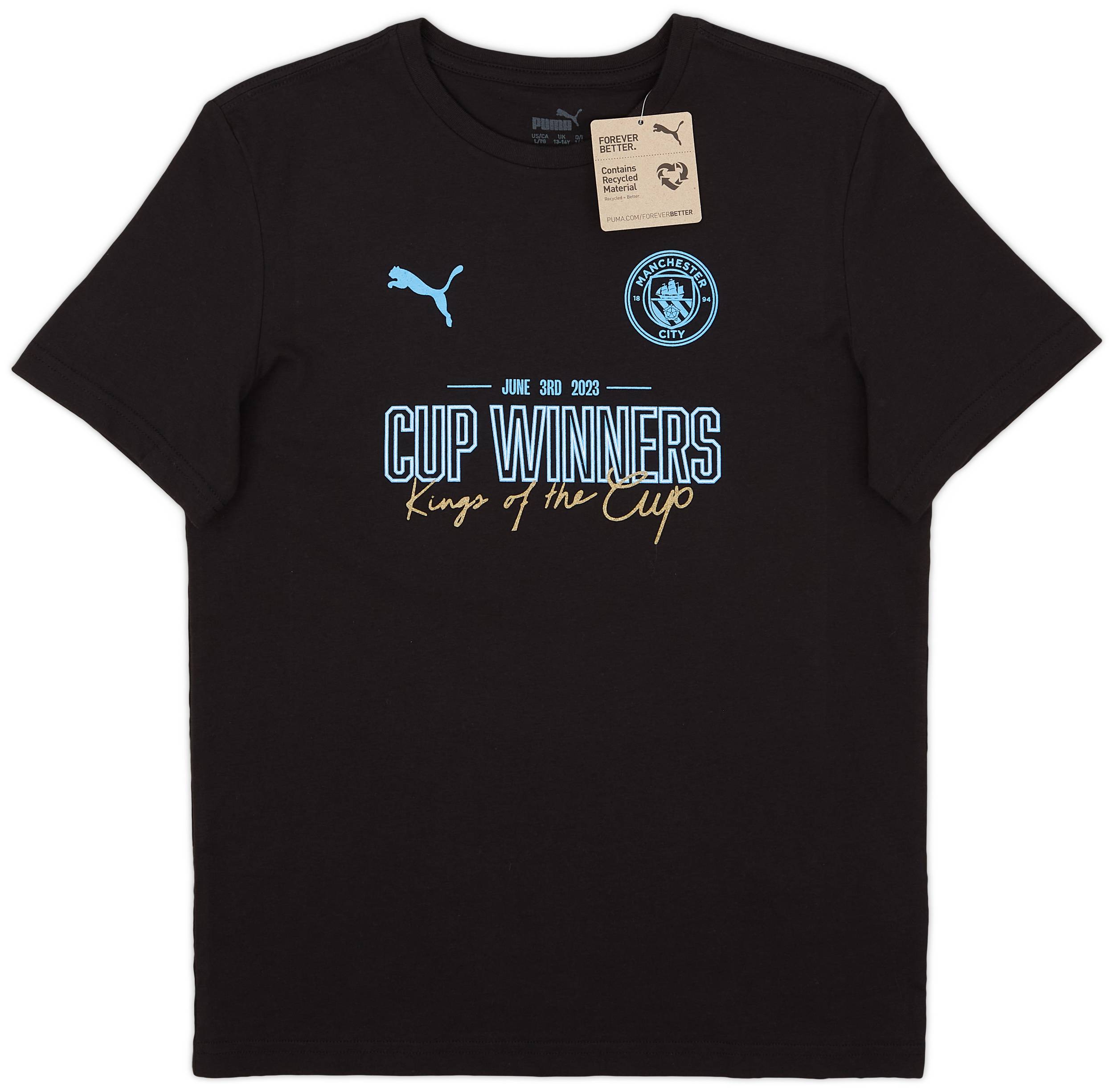 2022-23 Manchester City Puma Cup Winners Tee (KIDS)