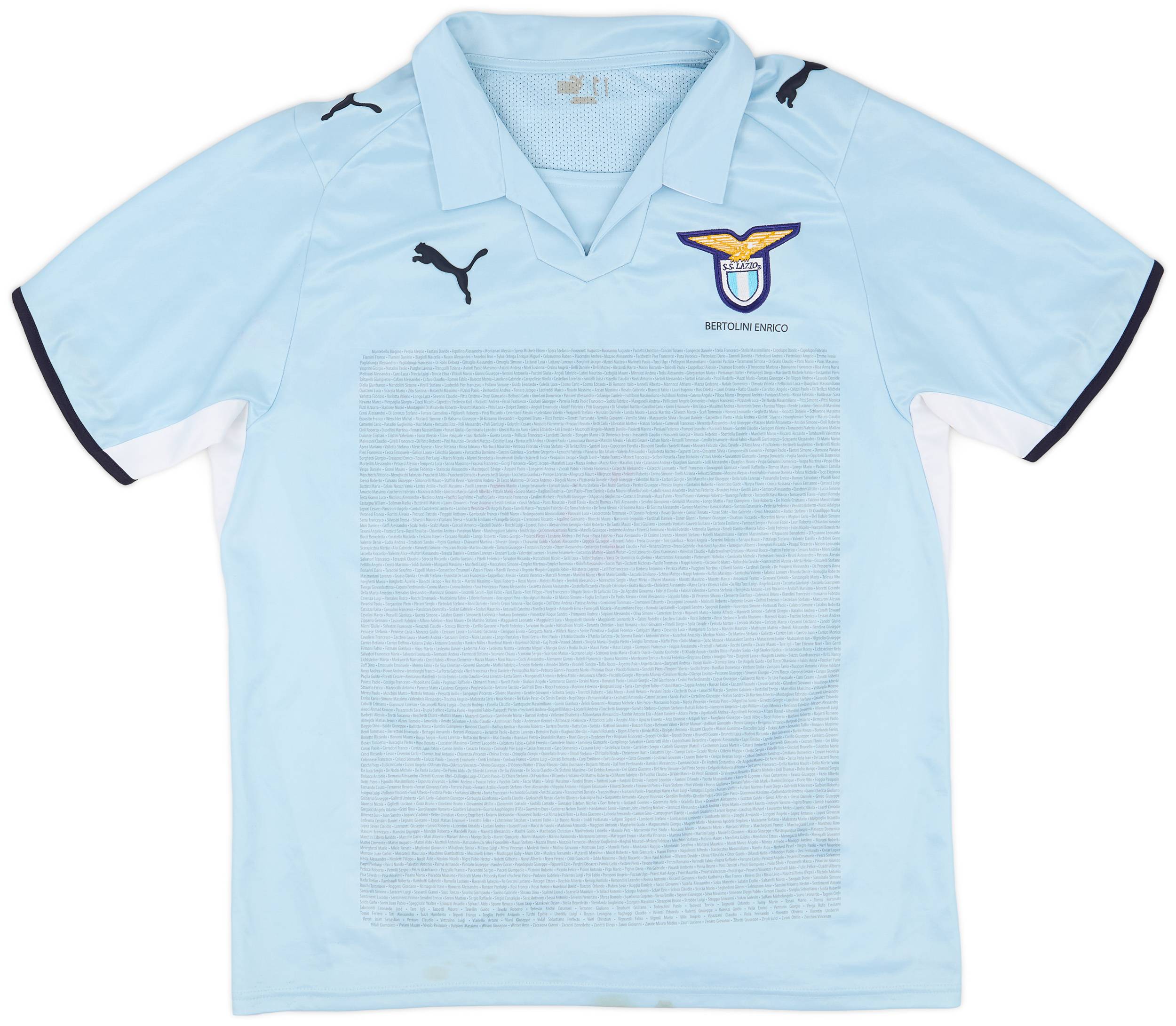 ５５％以上節約 Shirt Home Edition Special Lazio 2008-09 - (L) - 6/10 ウェア