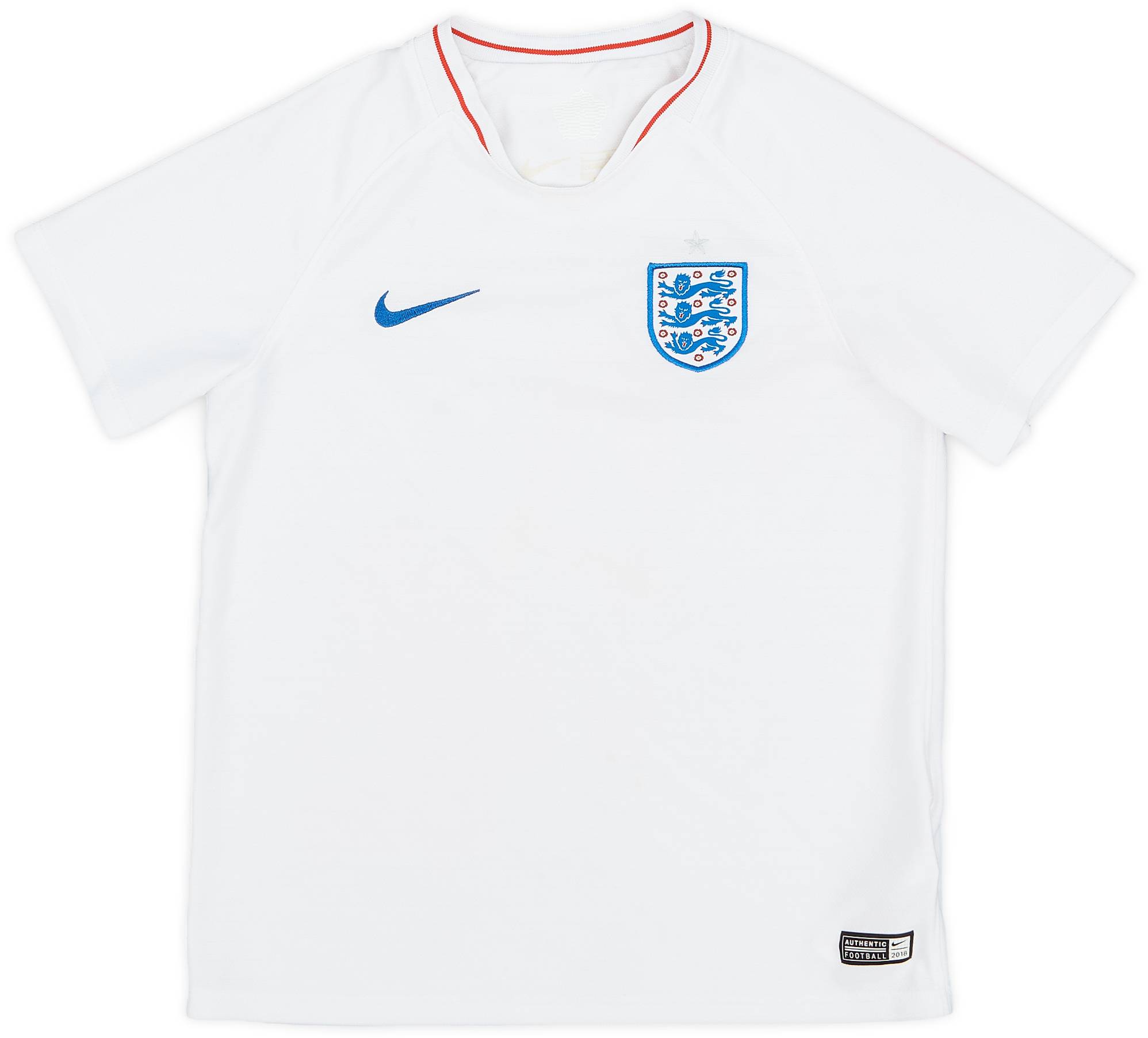 2018-19 England Home Shirt - 7/10 - (3-4 Years)