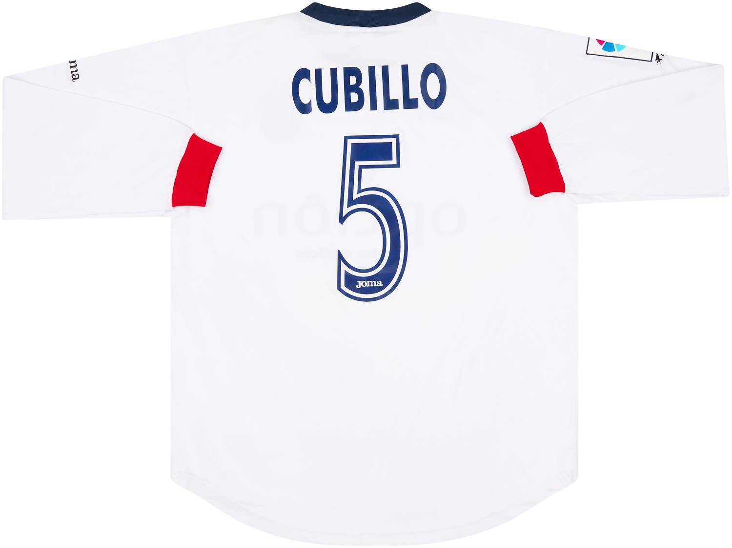 2004-05 Getafe Match Issue Third L/S Shirt Cubillo #5