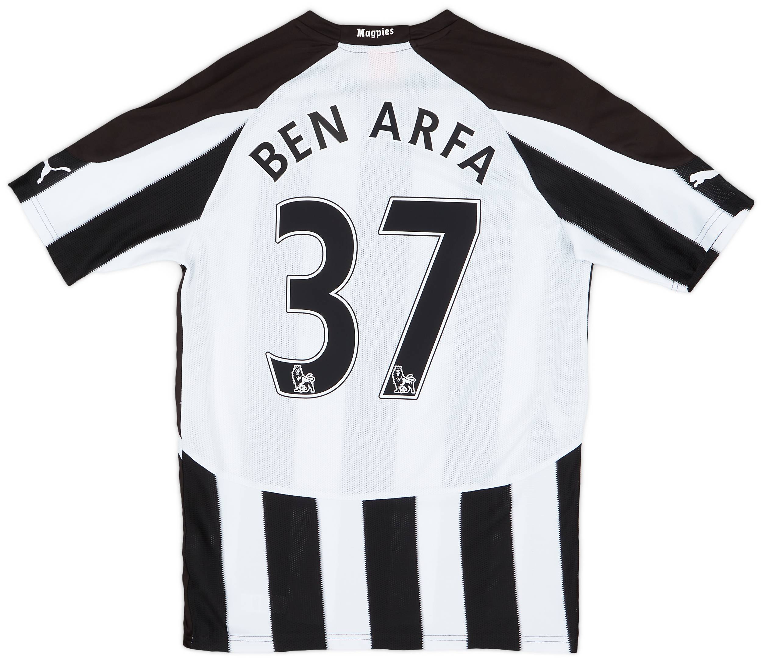 2010-11 Newcastle Home Shirt Ben Arfa #37 - 8/10 - (S)