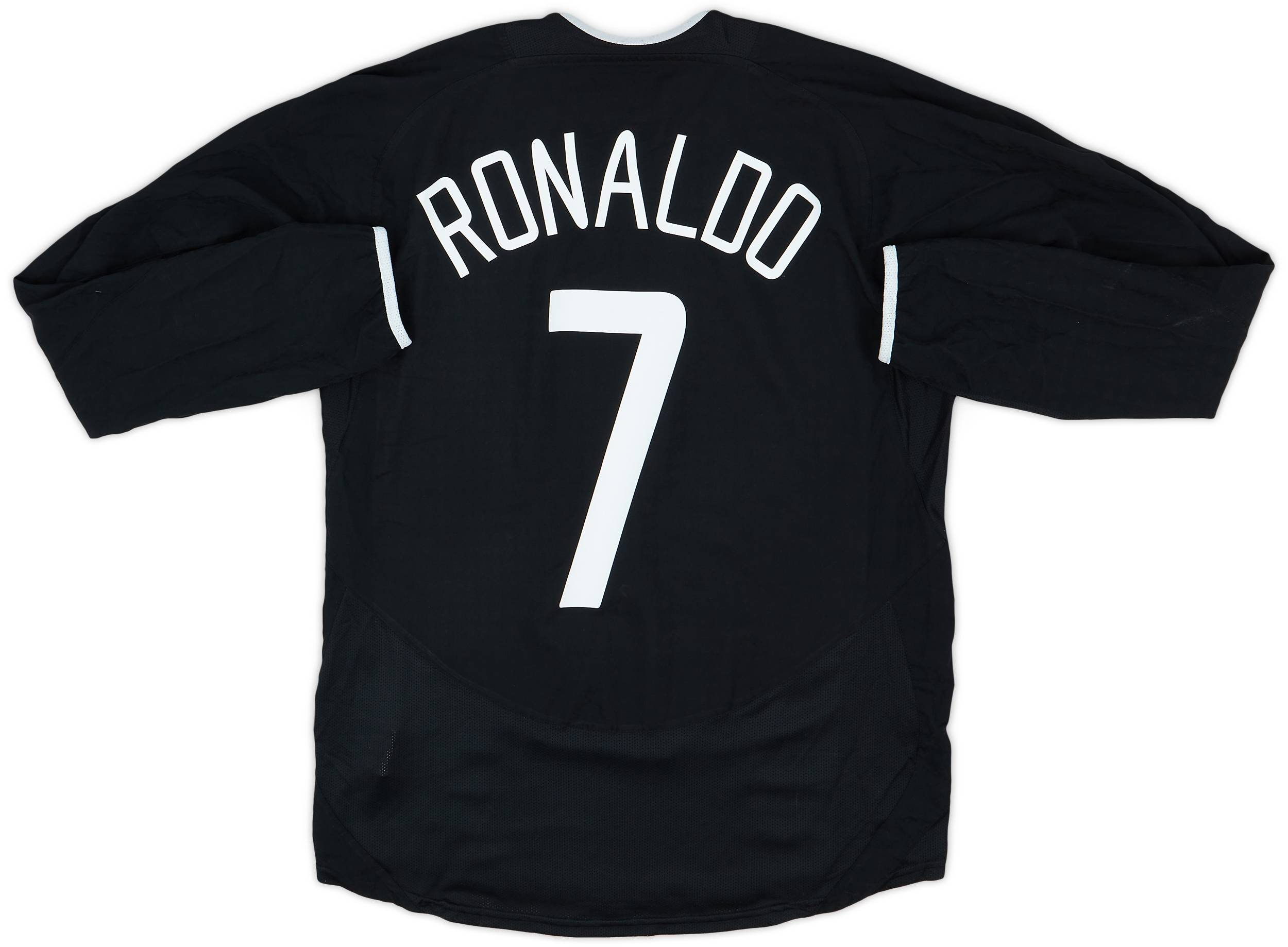 2003-05 Manchester United Away L/S Shirt Ronaldo #7 - 7/10 - (M) 2003-05 Manchester United Away L/S Shirt Ronaldo #7 - 7/10 - (M)