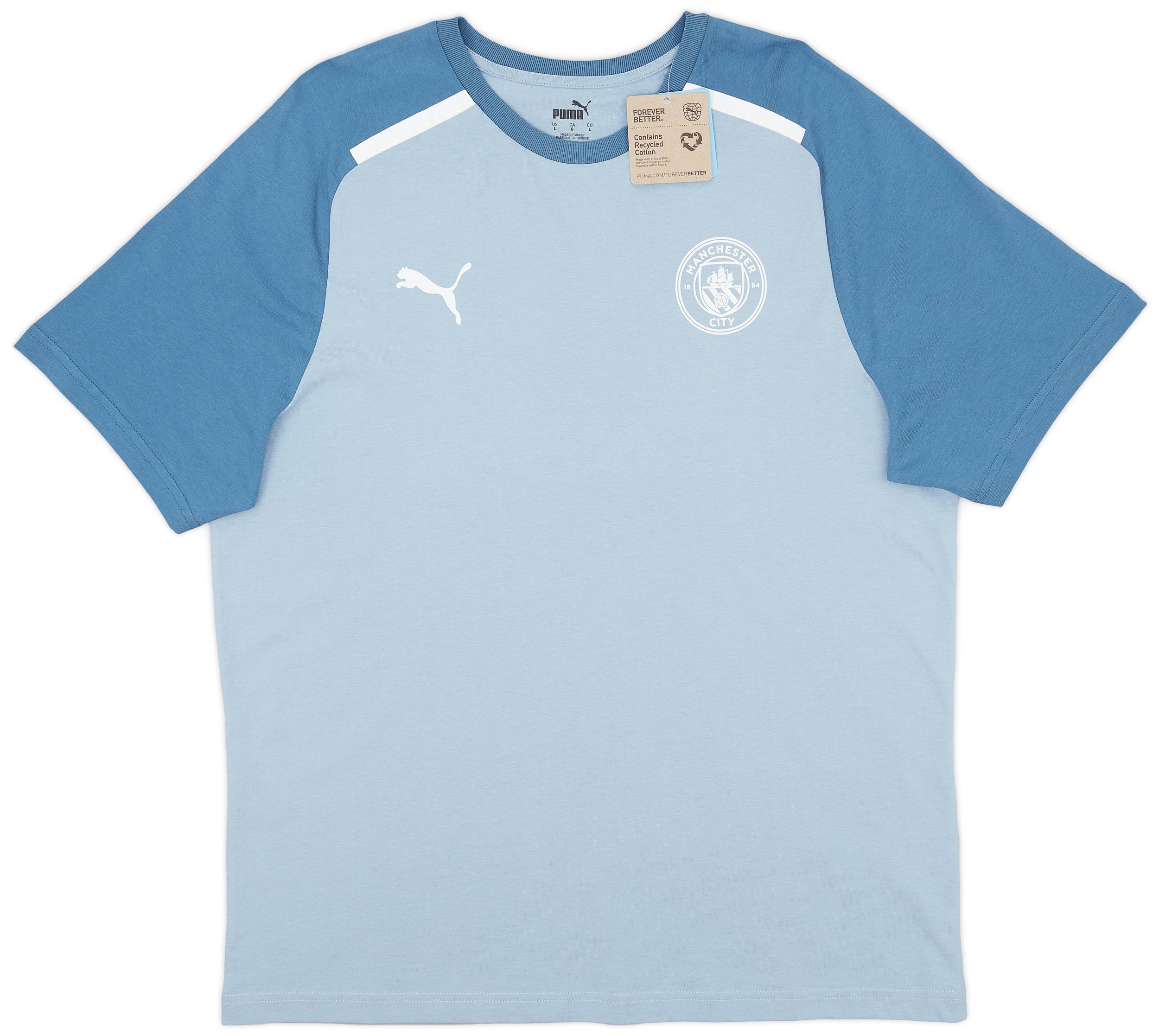 2023 24 Manchester City Puma Casuals Tee