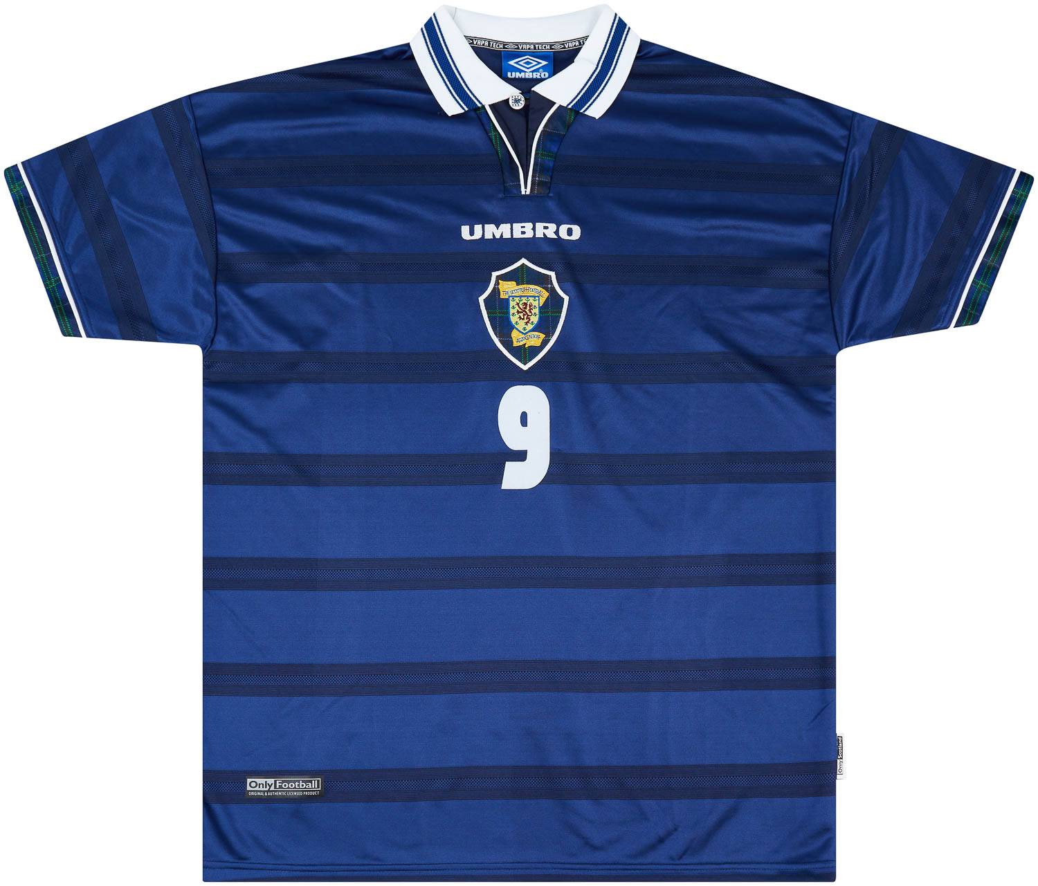 ウェア Scotland 1998  Soccer Uniform Scotland 1998 World Cup Finals Away shirt | Scotland Retro Jersey