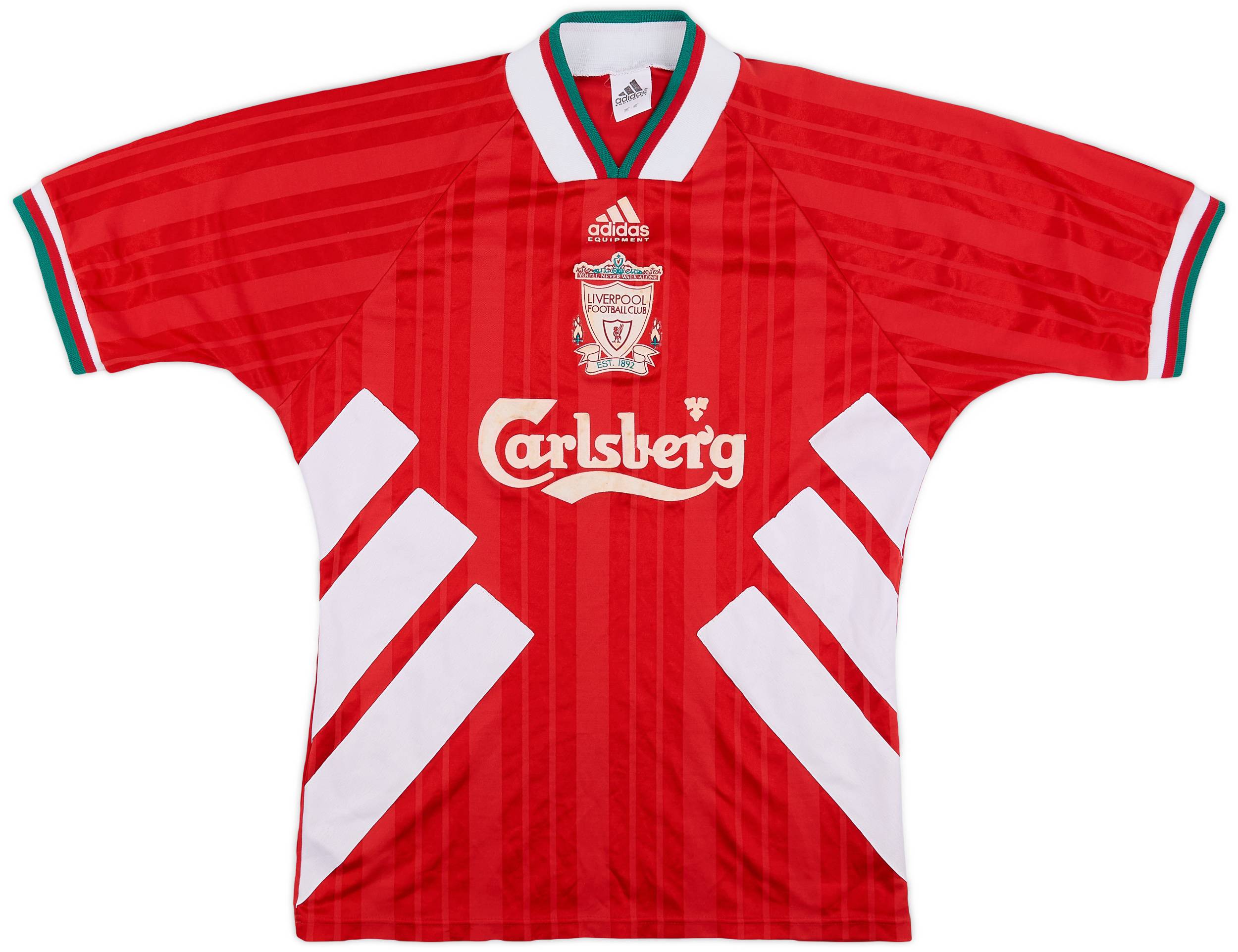 ウェア 93-95 made in U.K liverpool home kit 1993-95 Liverpool Home Shirt - 6/10 - (M)
