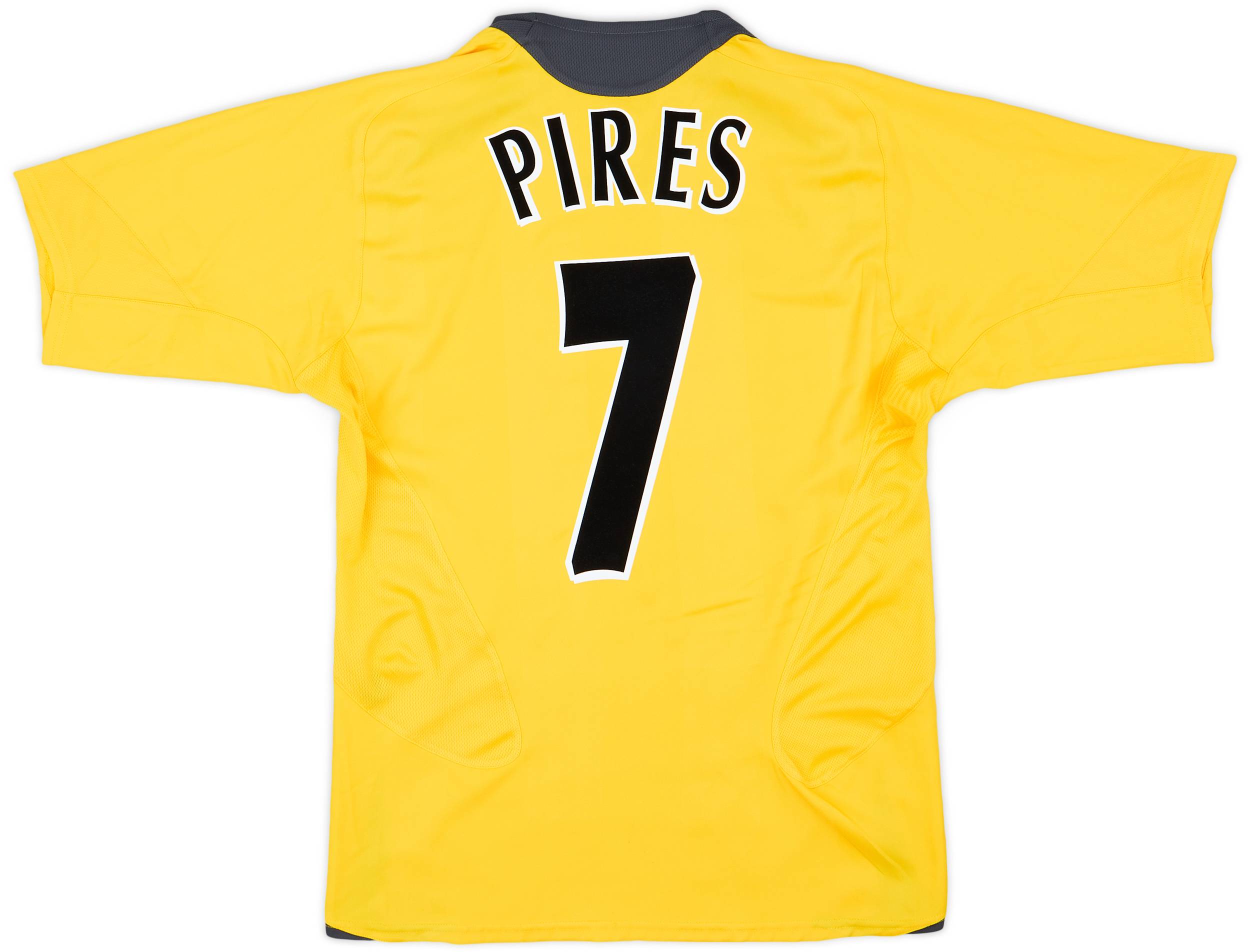 2005-06 Arsenal Away Shirt Pires #7 - 9/10 - (S)