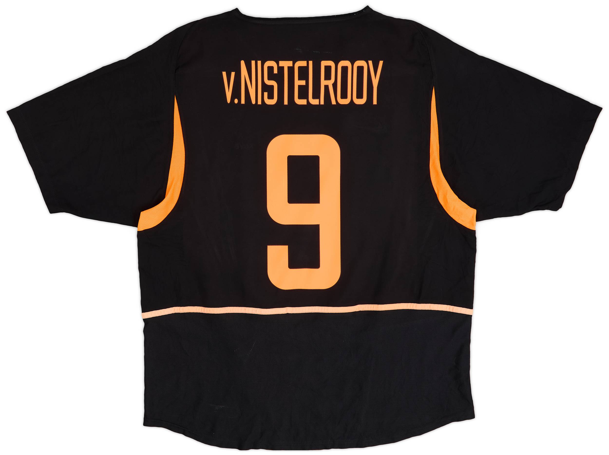 2002-04 Netherlands Away Shirt V.Nistelrooy #9 - 7/10 - (L)