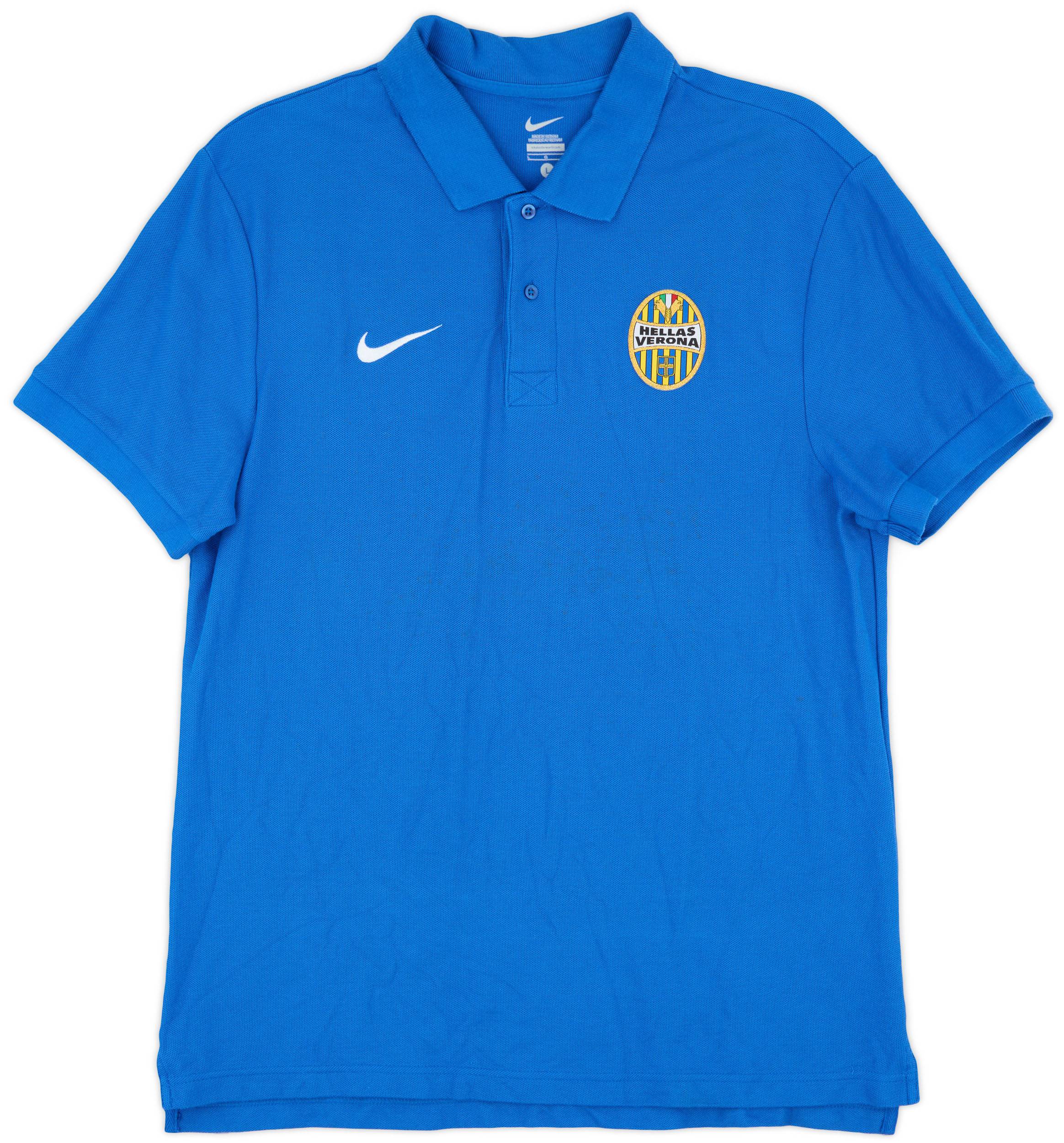2013-14 Hellas Verona Nike Polo Shirt - 6/10 - (L)
