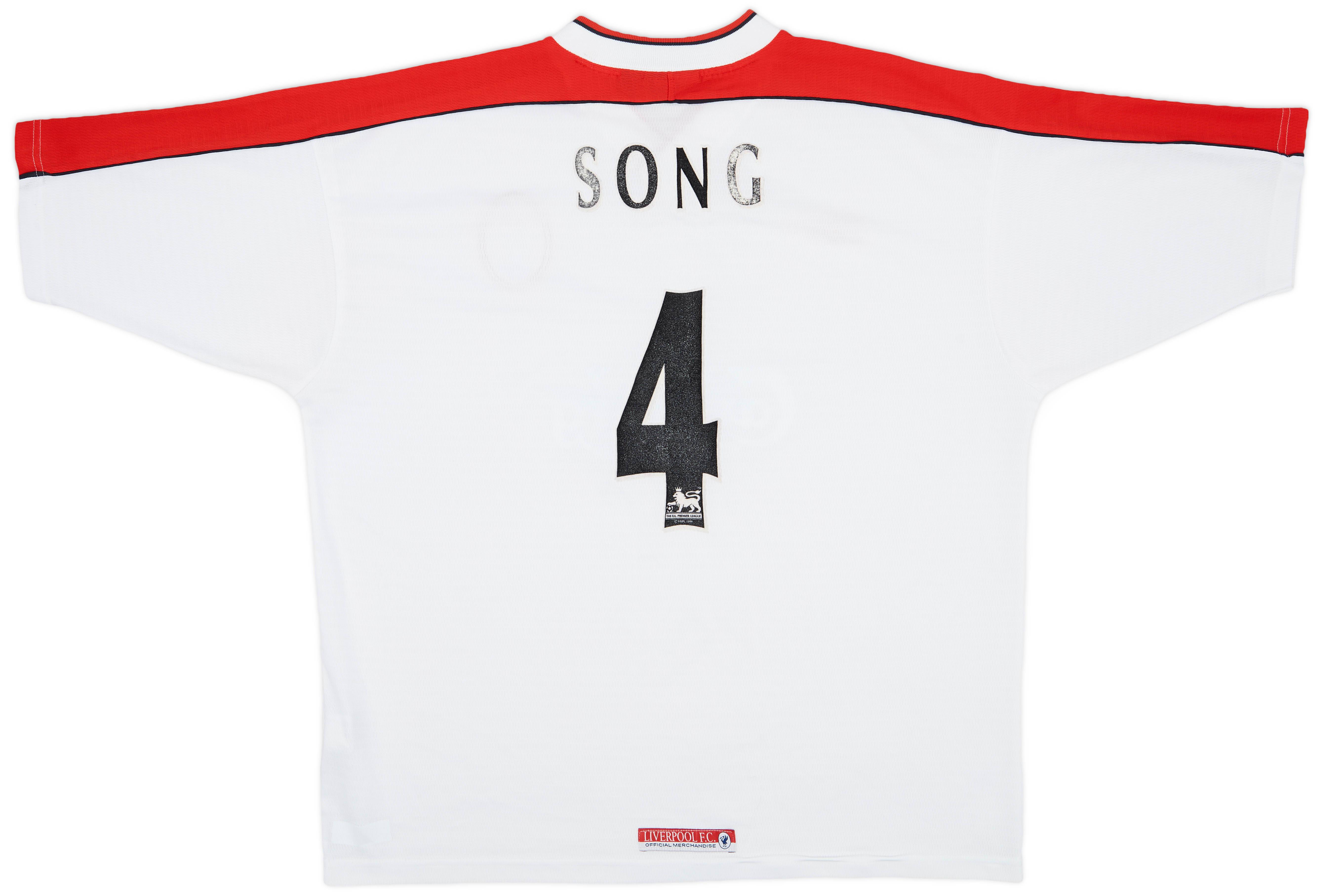 1998-99 Liverpool Away Shirt Song #4 - 5/10 - (XL)