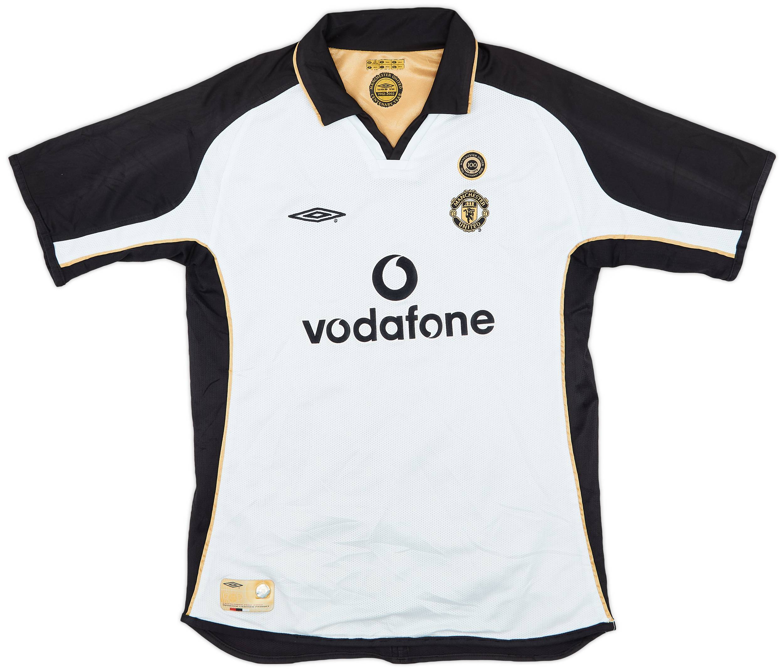 2001-02 Manchester United Centenary Away/Third Shirt - 6/10 - (L.Boys)