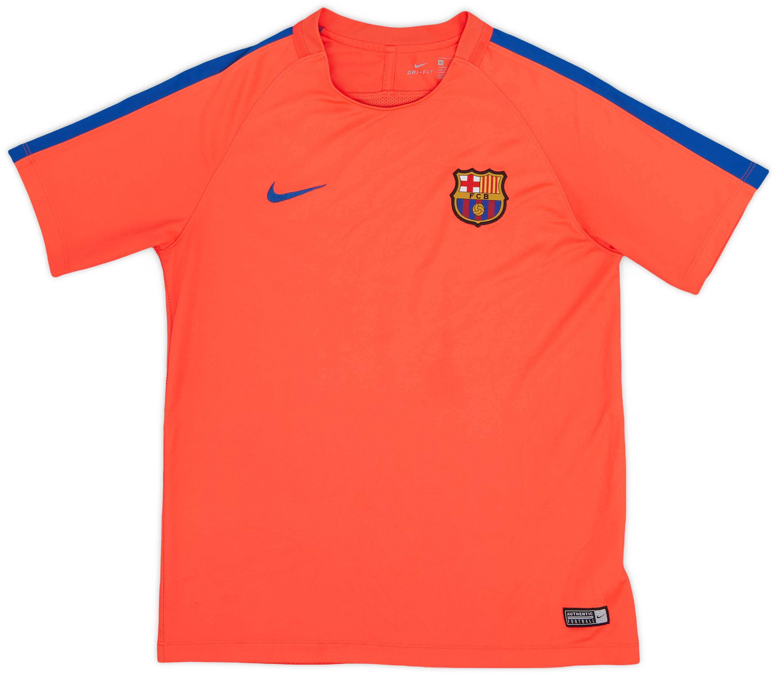 2016-17 Barcelona Nike Training Shirt - 8/10 - (XL.Boys)