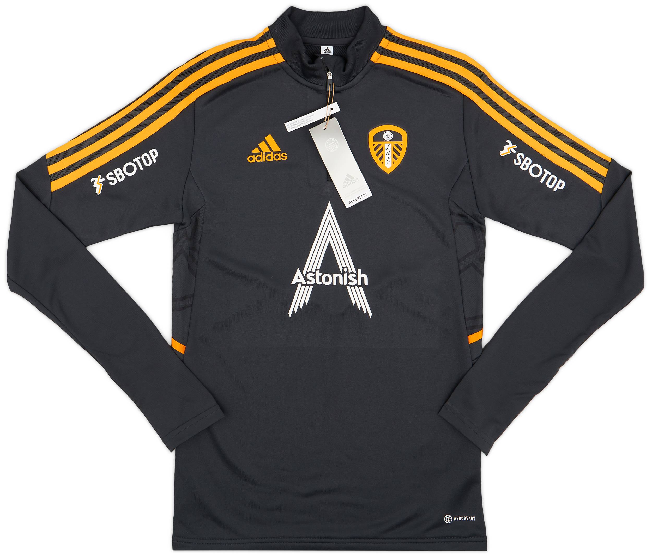 2022-23 Leeds United Player Issue 1/4 Zip Training Top (XS)