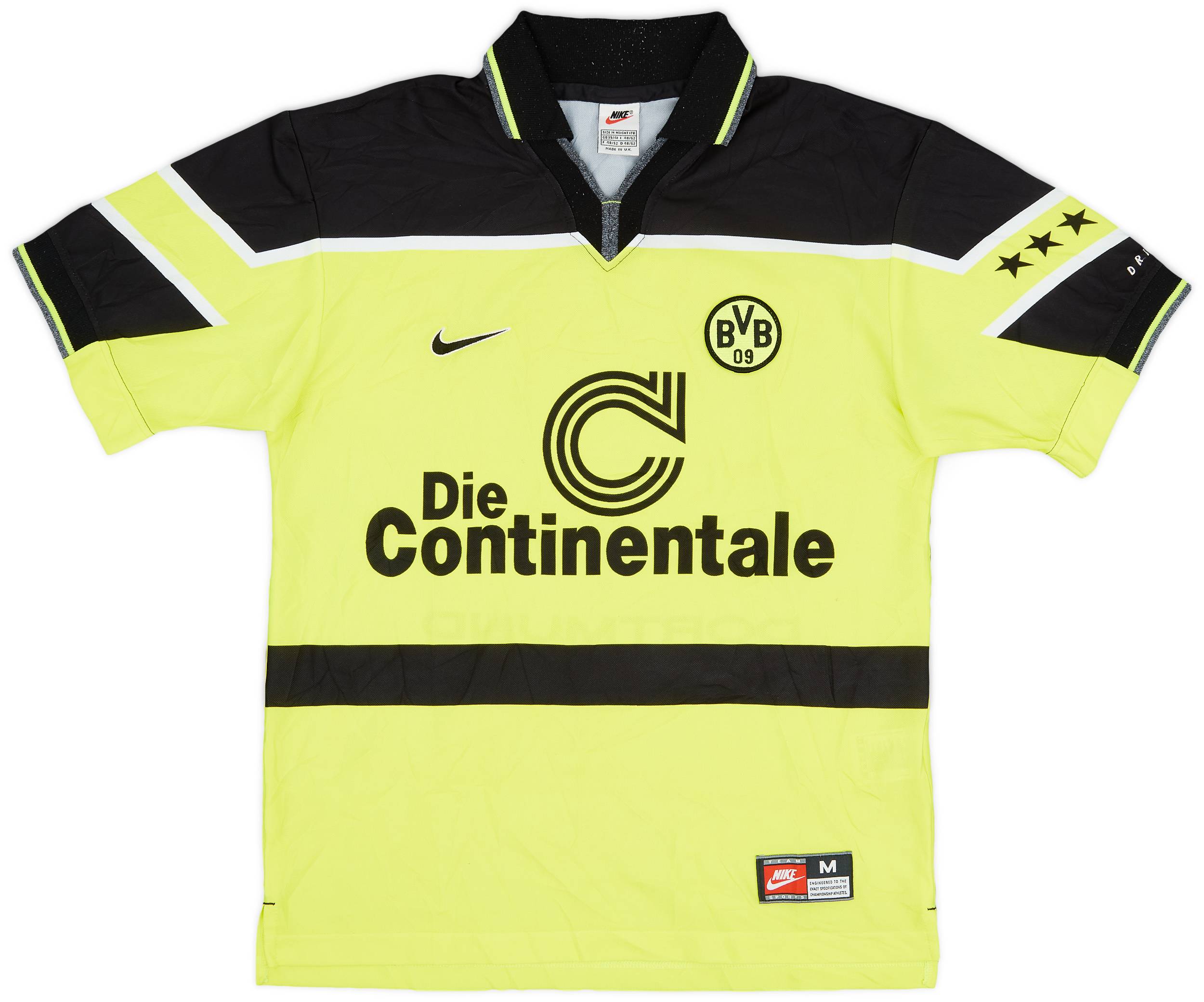 1997-98 Borussia Dortmund Home Shirt - 8/10 - (M)