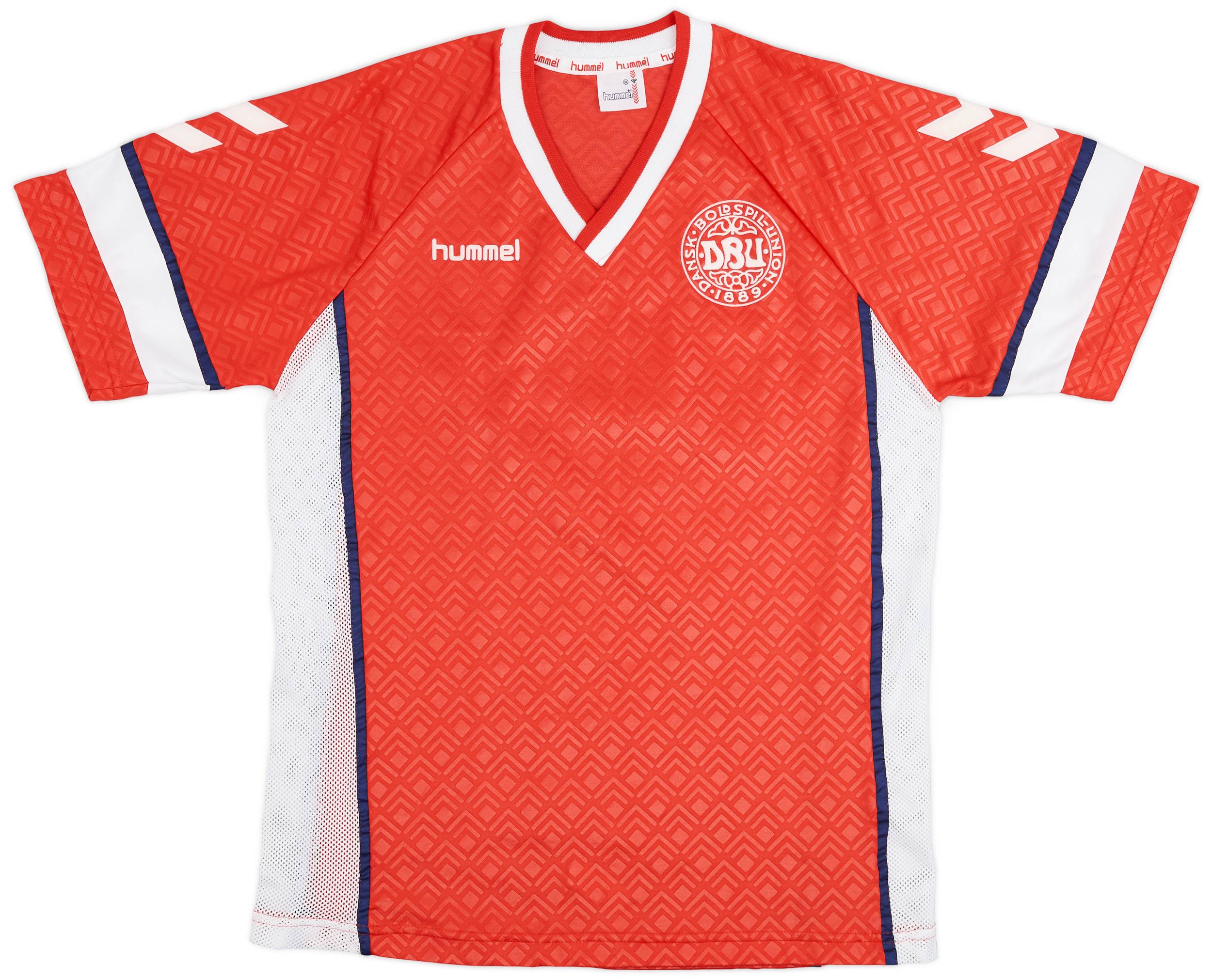 1990-92 Denmark Home Shirt - 9/10 - (XL)