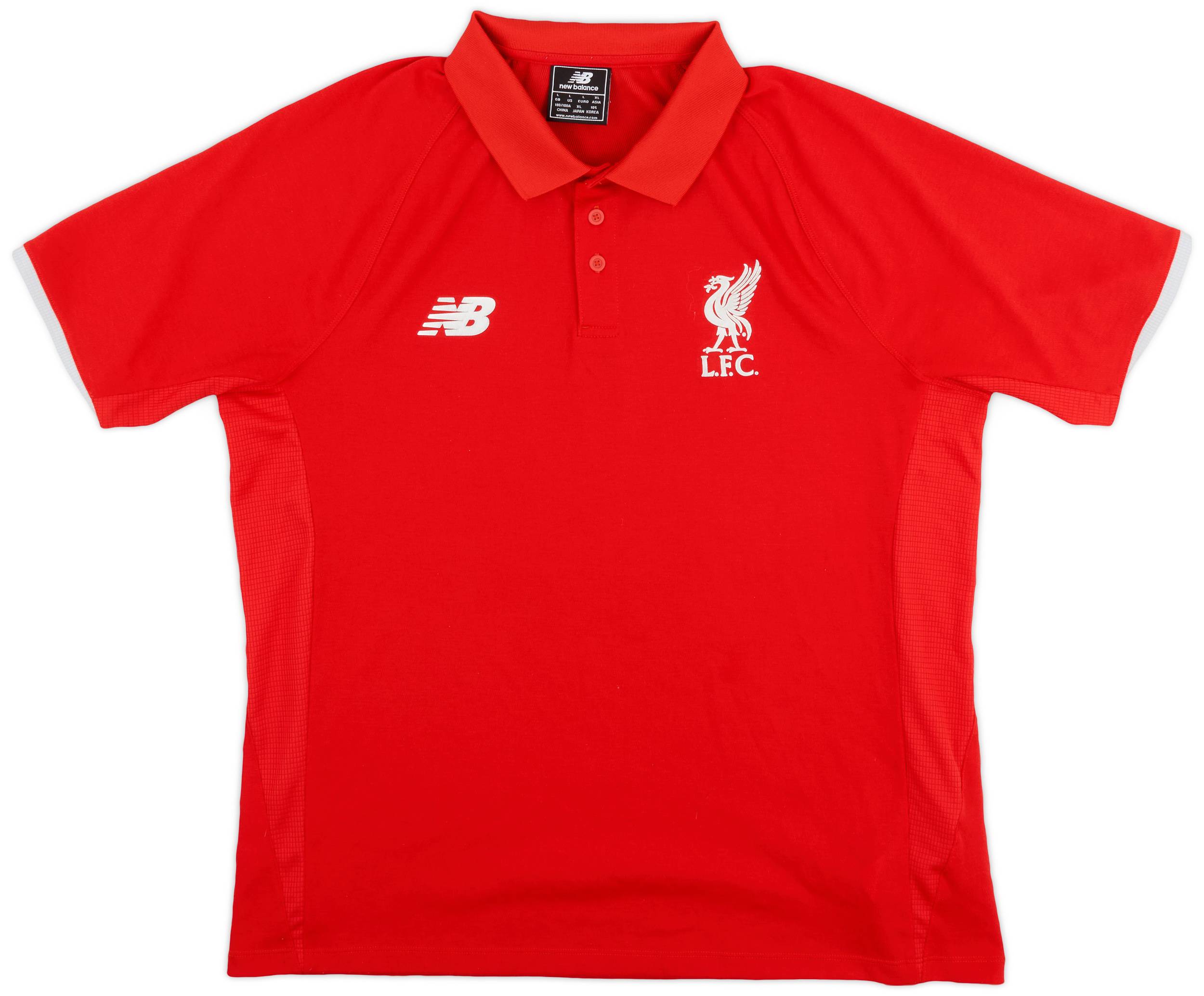 2015 16 Liverpool New Balance Polo Shirt 8 10 L