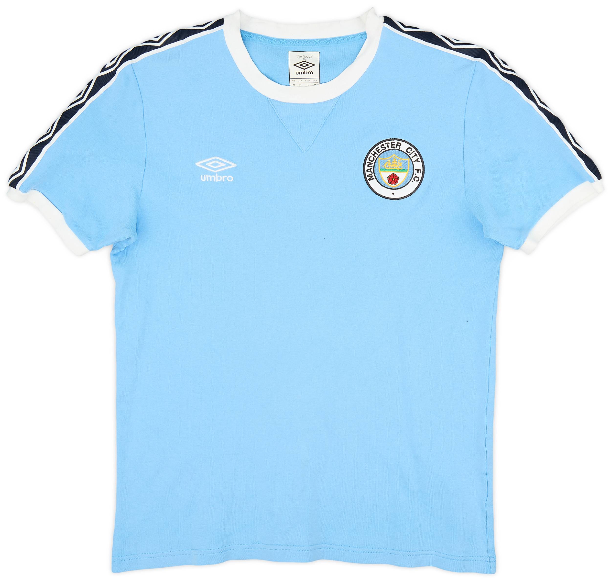 2010-11 Manchester City Retro Umbro Cotton Tee - 8/10 - (M)