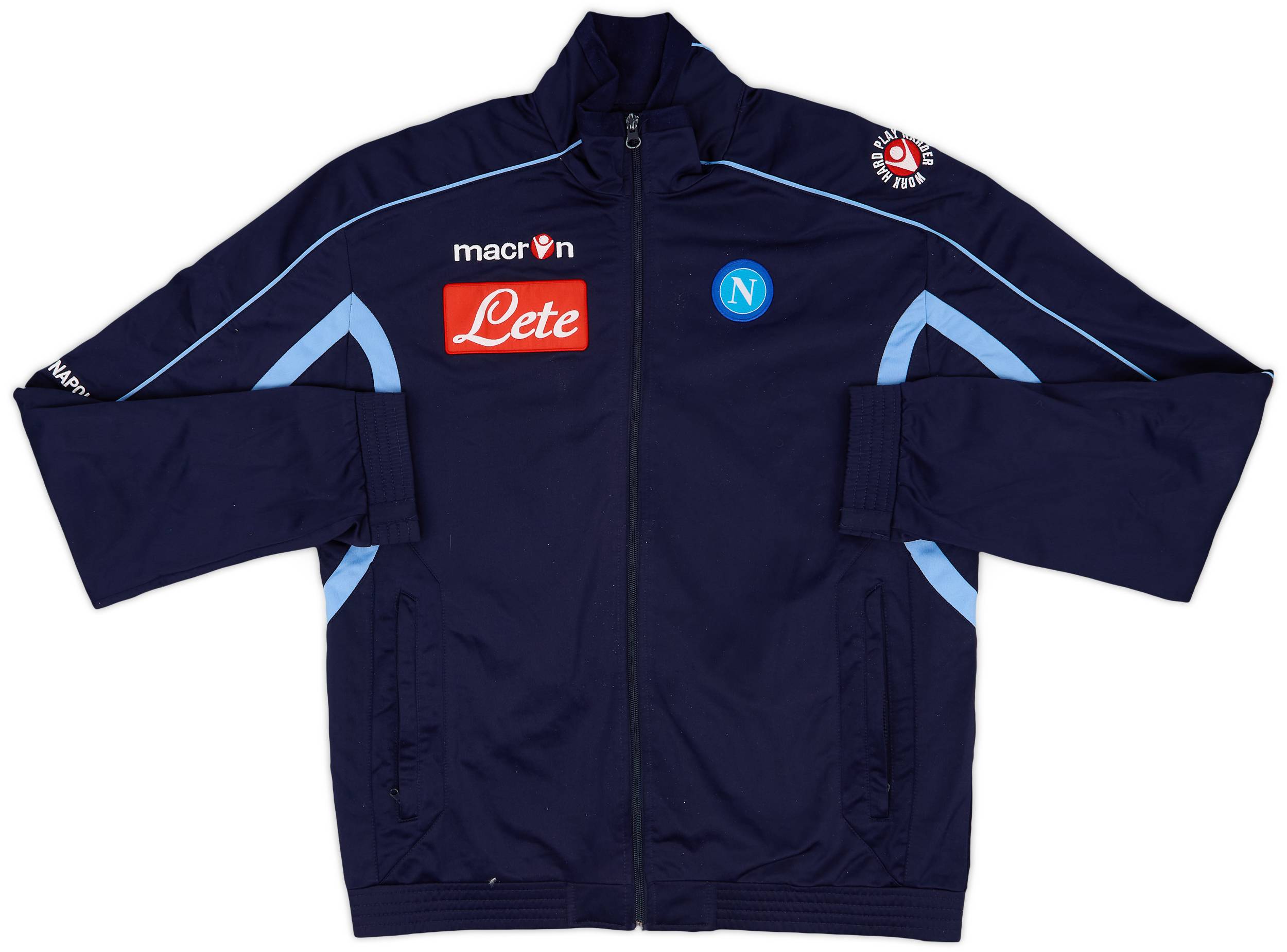 2010-11 Napoli Macron Track Jacket 6/10 (M)