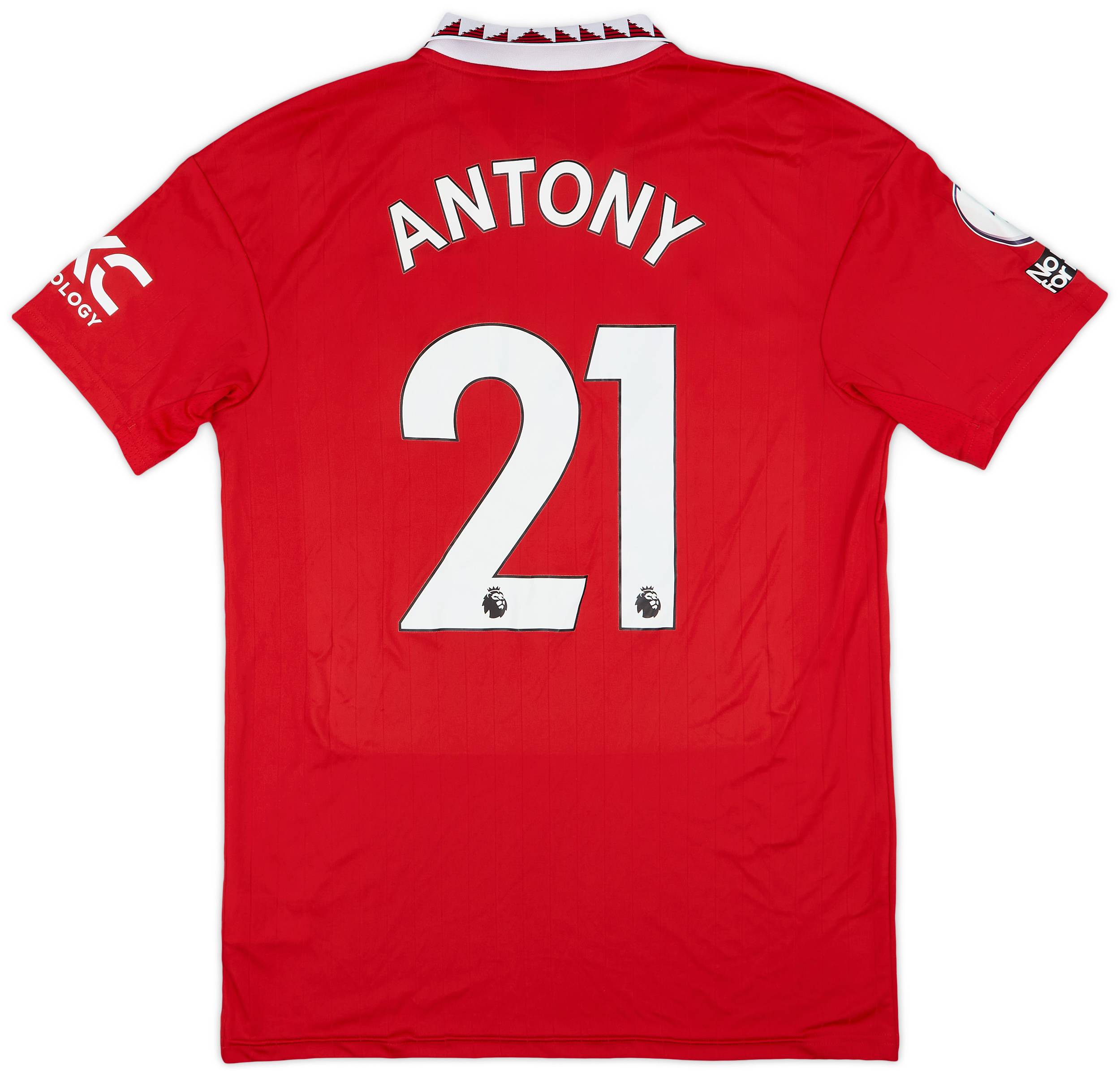 2022-23 Manchester United Home Shirt Antony #21 - 9/10 - (M)