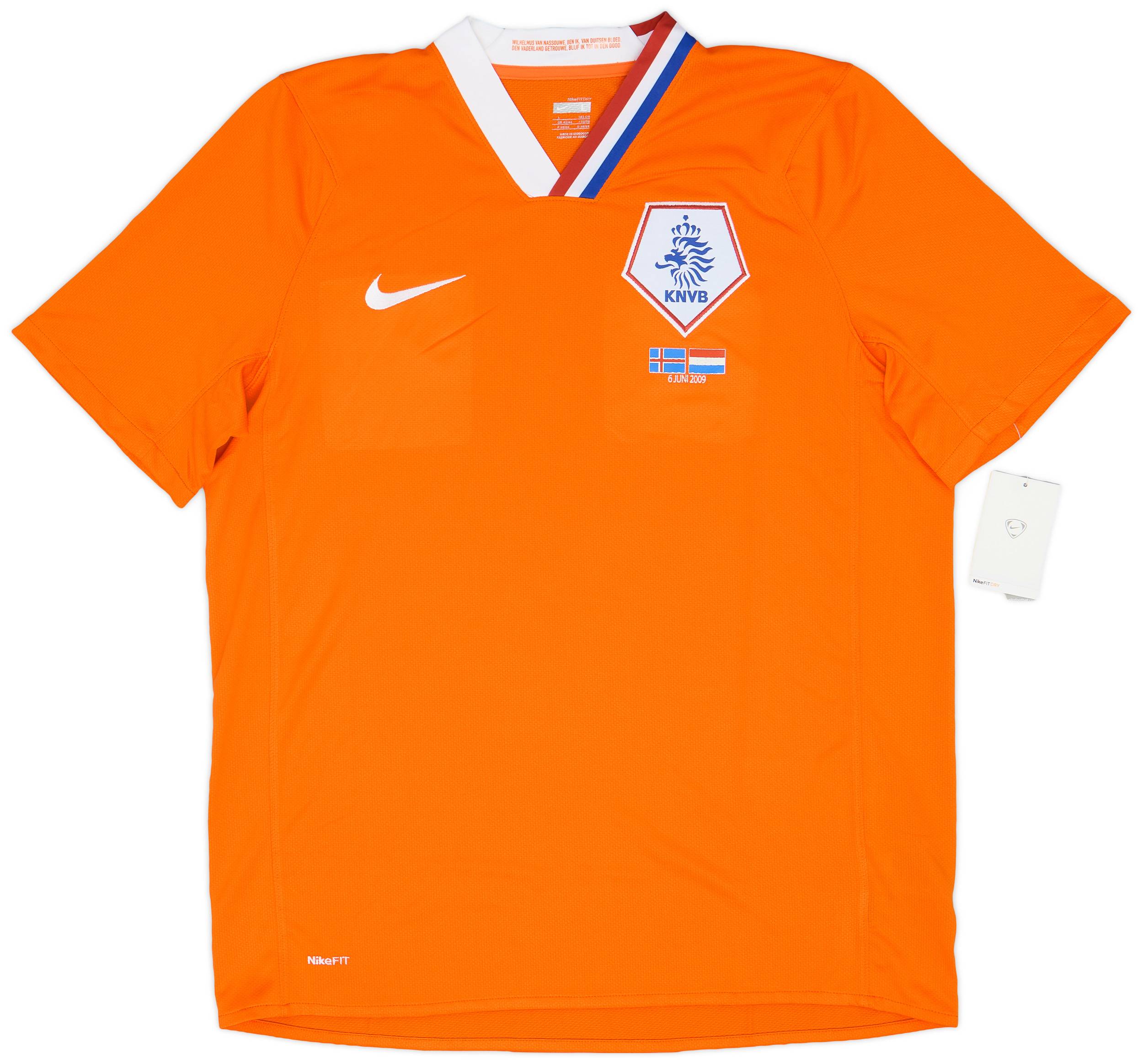 2008-10 Netherlands Home Shirt (L)
