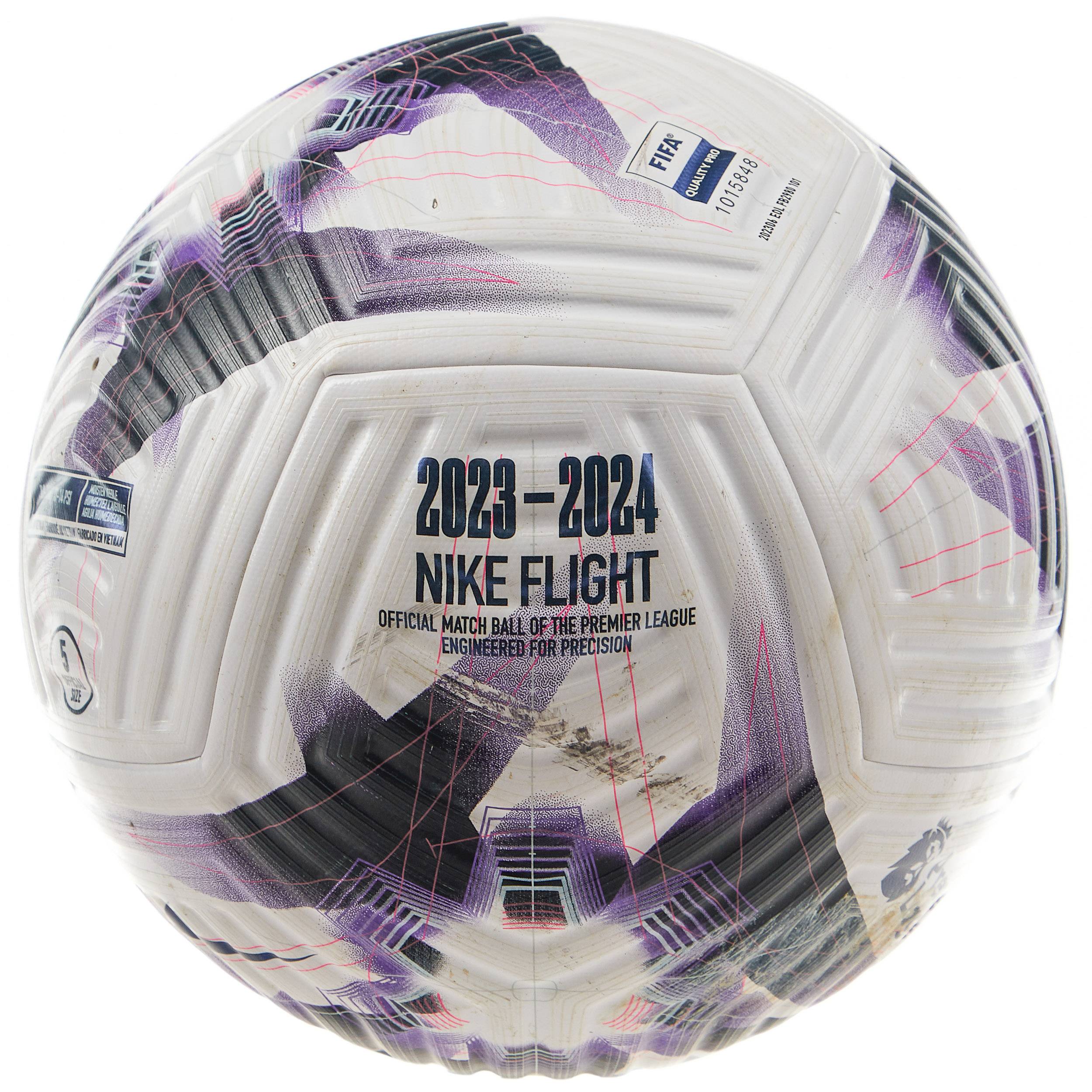 2023 24 Premier League Match Issue Nike Flight Official Match Ball 5 10 Size 5