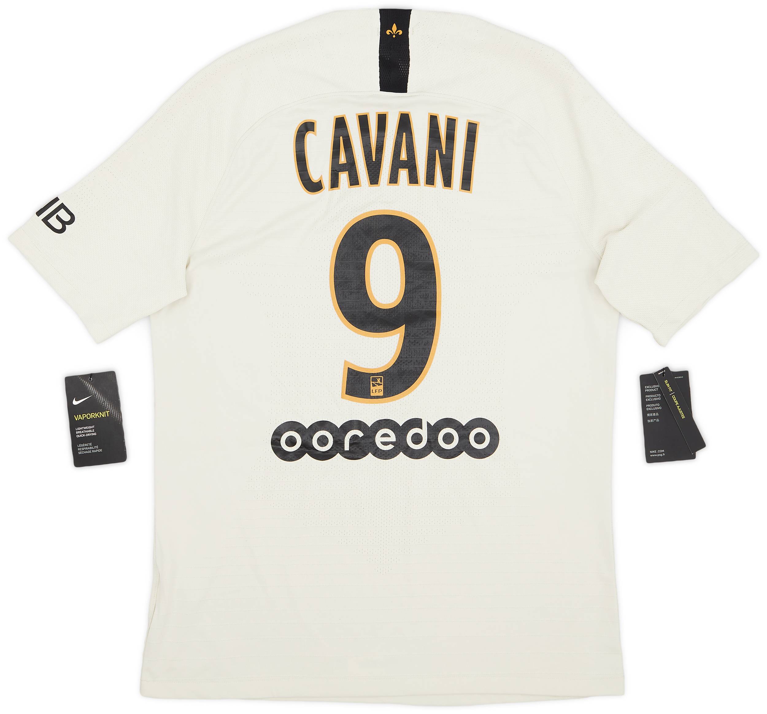 2018 19 Paris Saint Germain Authentic Away Shirt Cavani 9 M