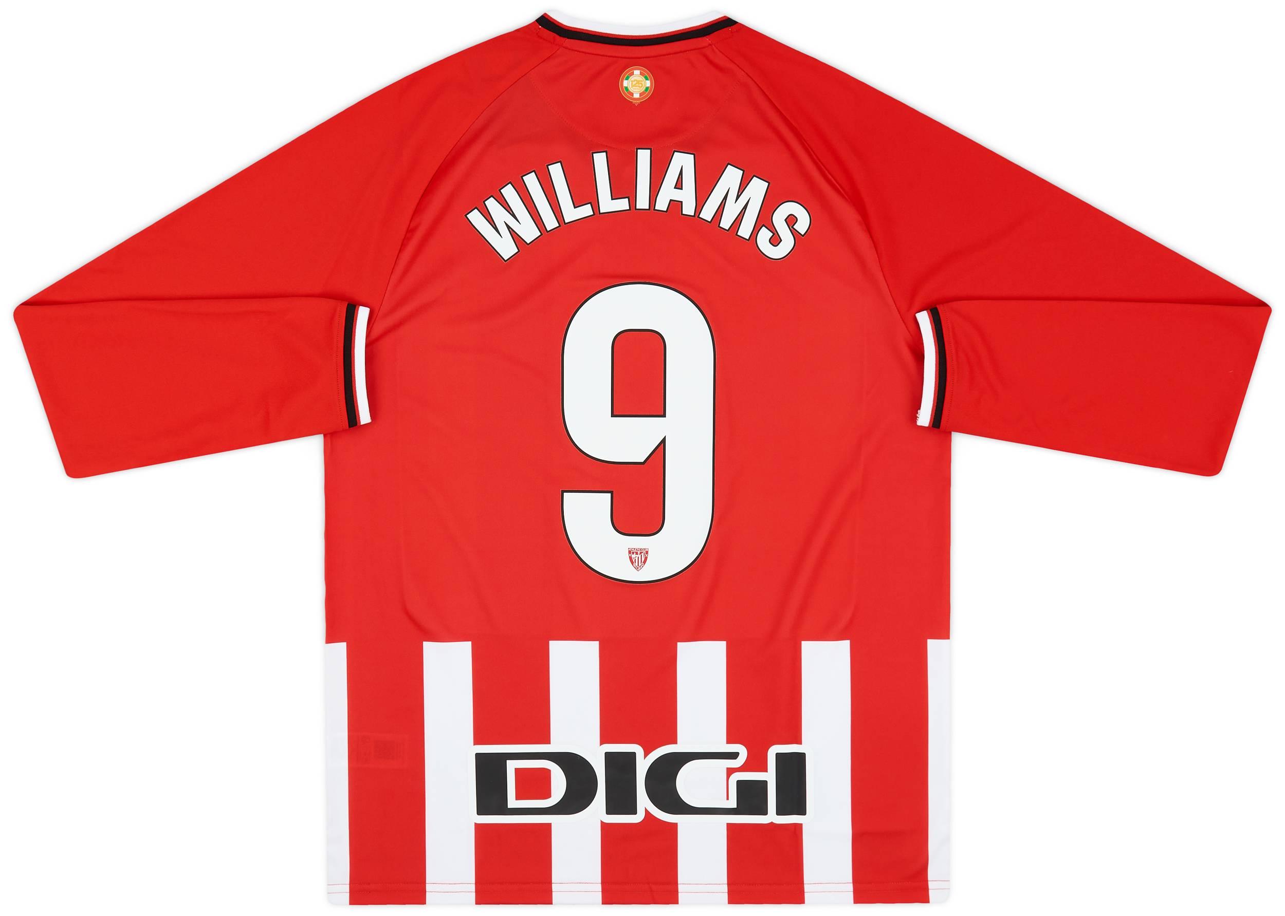 2023-24 Athletic Bilbao Home L/S Shirt Williams #9