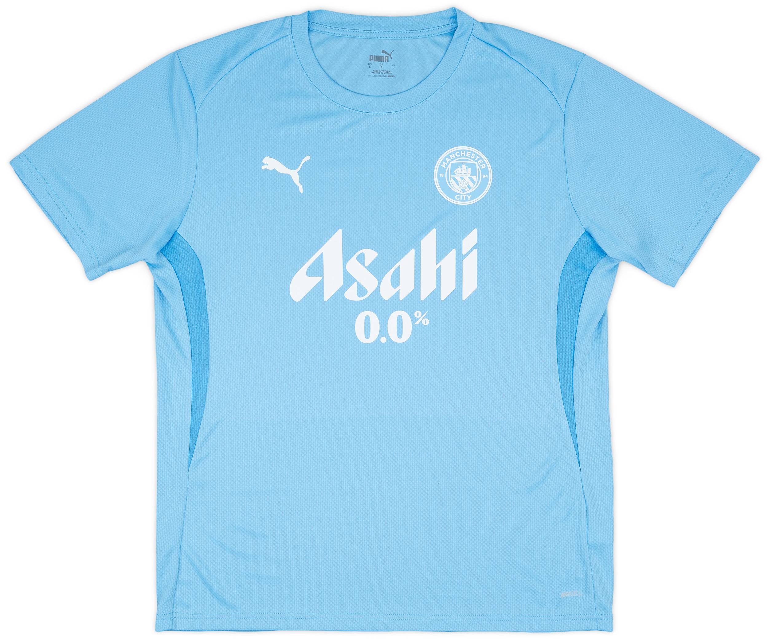 2024-25 Manchester City Puma Training Shirt - 9/10 - (L)