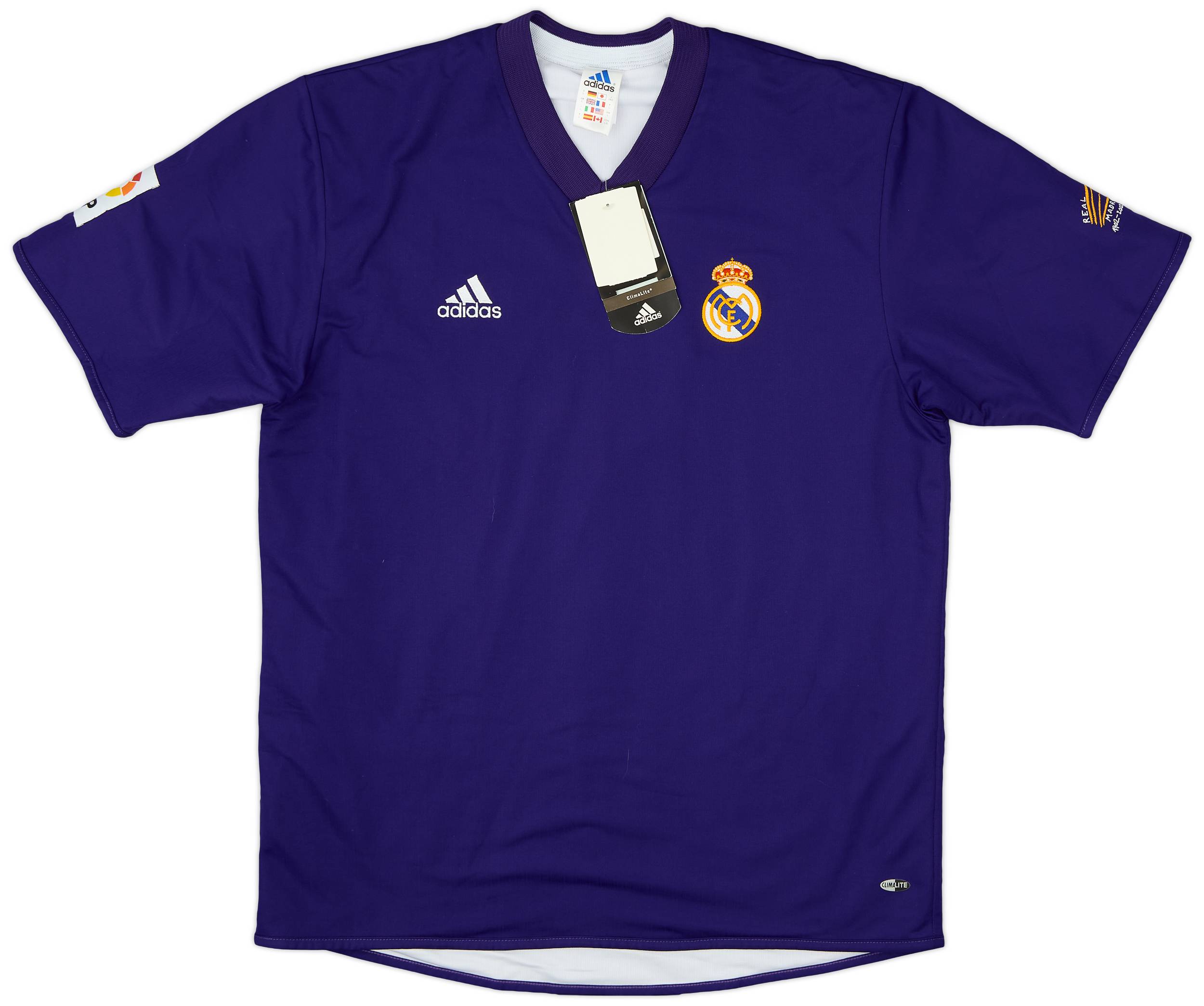2002-03 Real Madrid Centenary Third Shirt Zidane #5 (L)