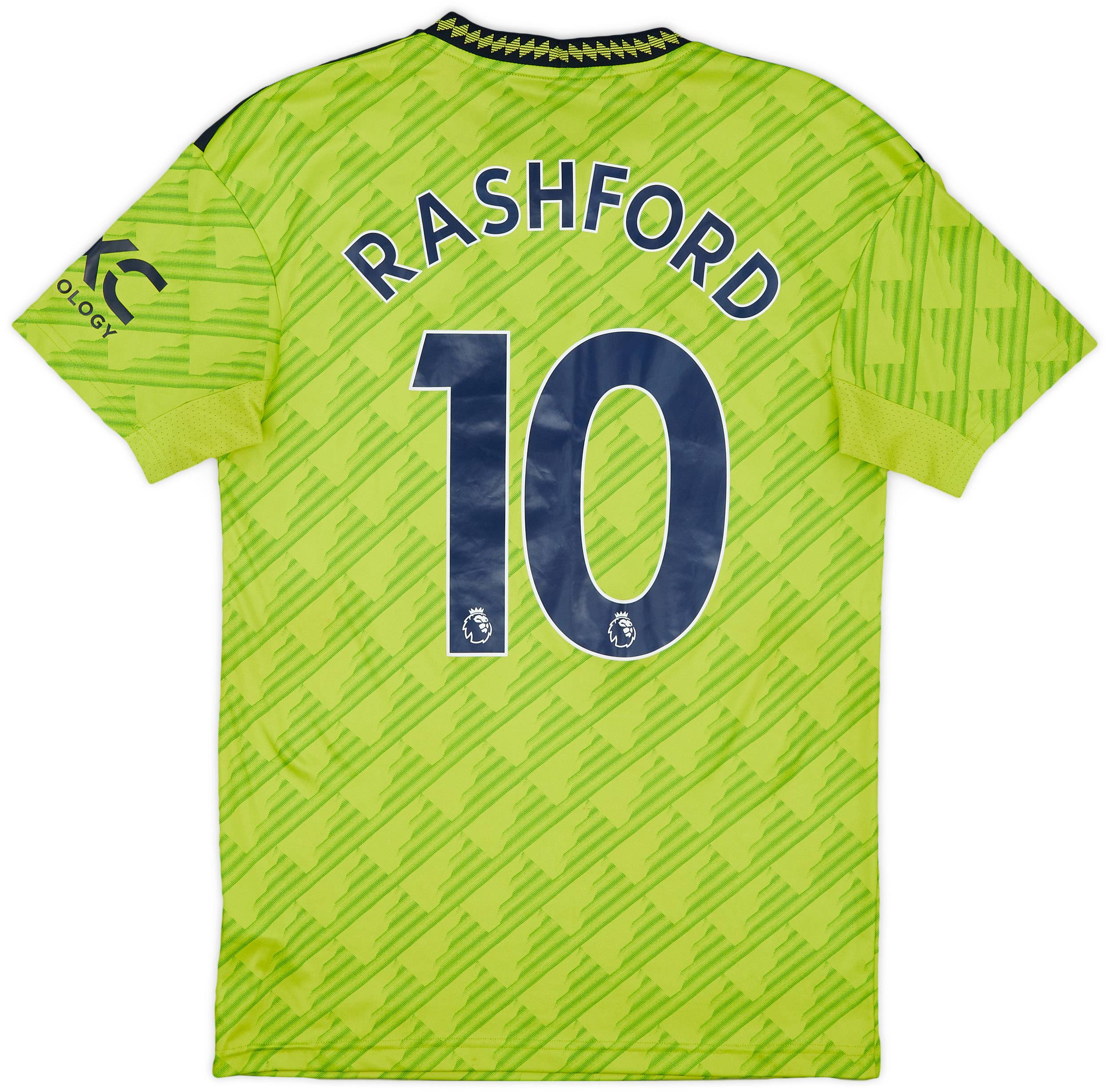 2022-23 Manchester United Third Shirt Rashford #10 - 7/10 - (S)