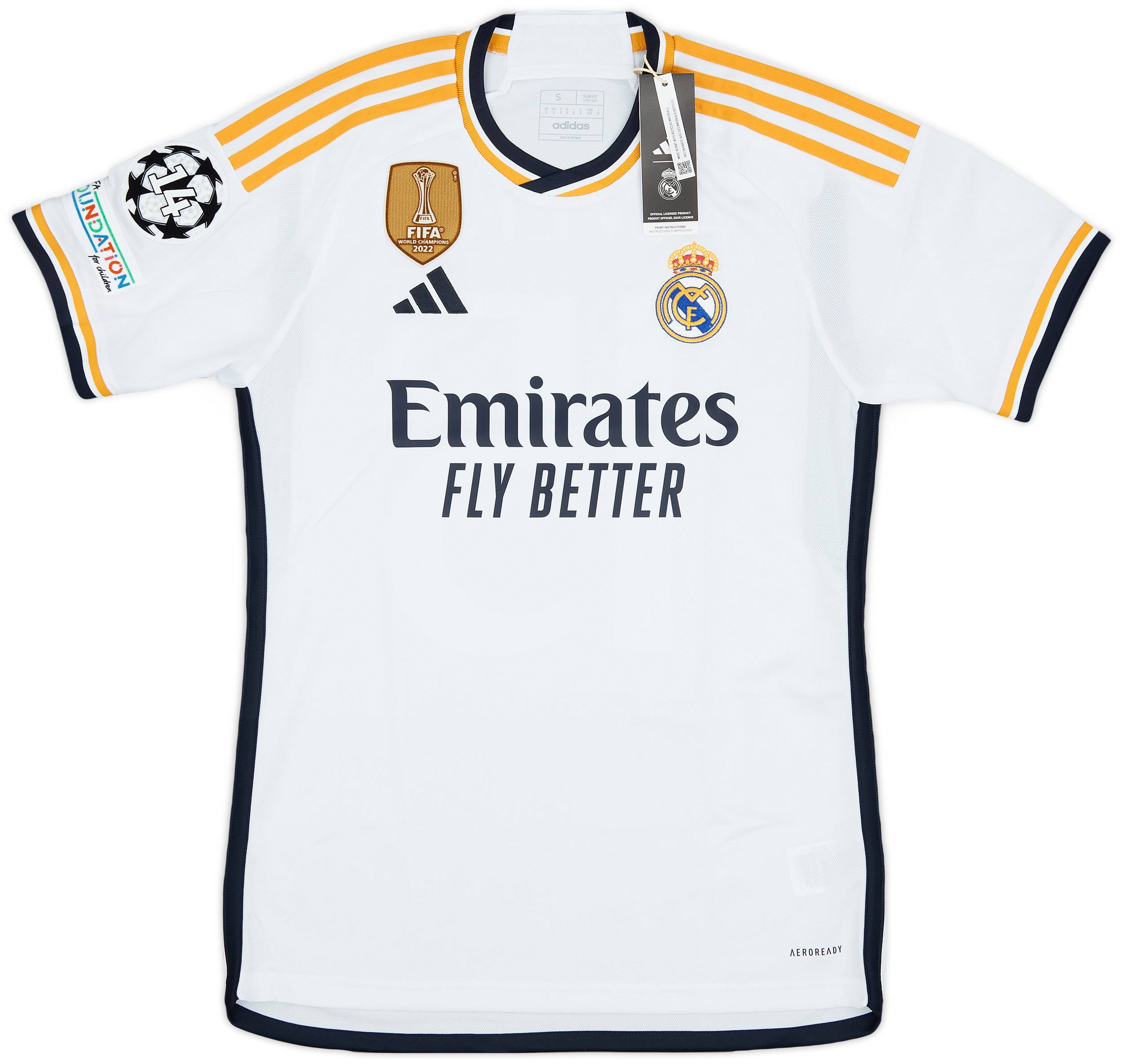 レアル・マドリード VALVERDE 15 シャツ 2023-24 Real Madrid Authentic Away Shirt Valverde #15