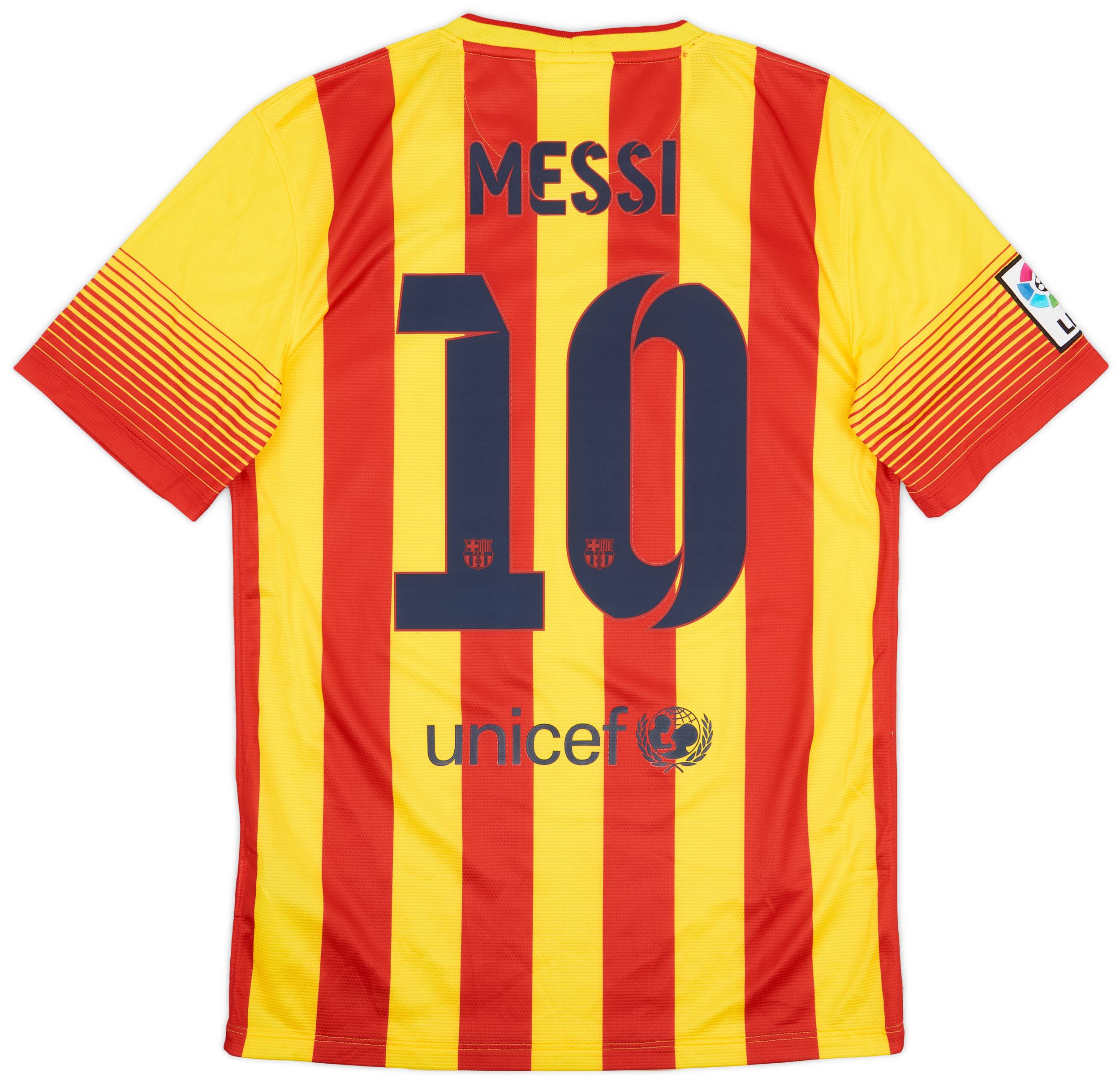 2013-15 Barcelona Away Shirt Messi #10 (S)