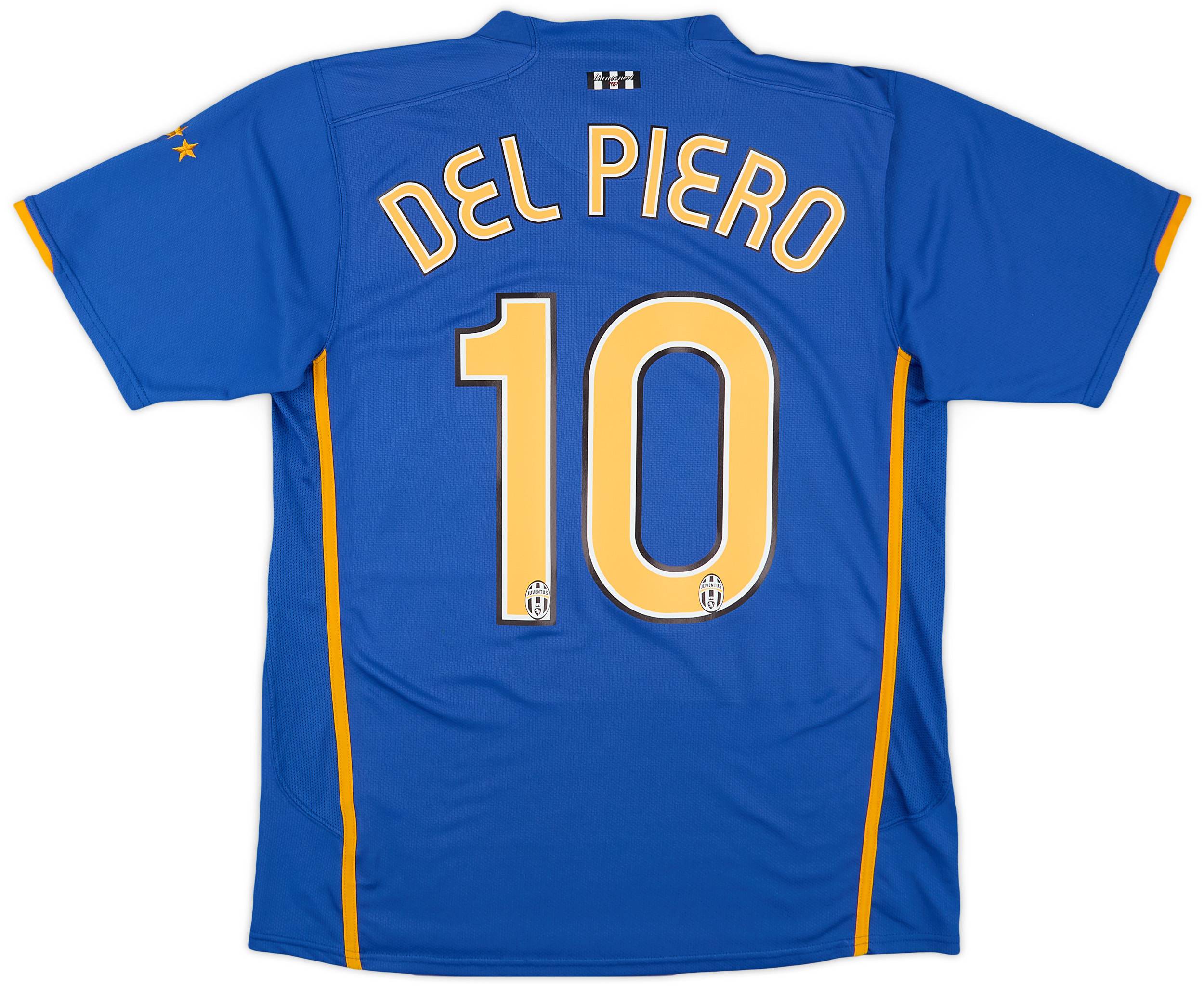 2007-08 Juventus Away Shirt Del Piero #10 - 8/10 - (M)