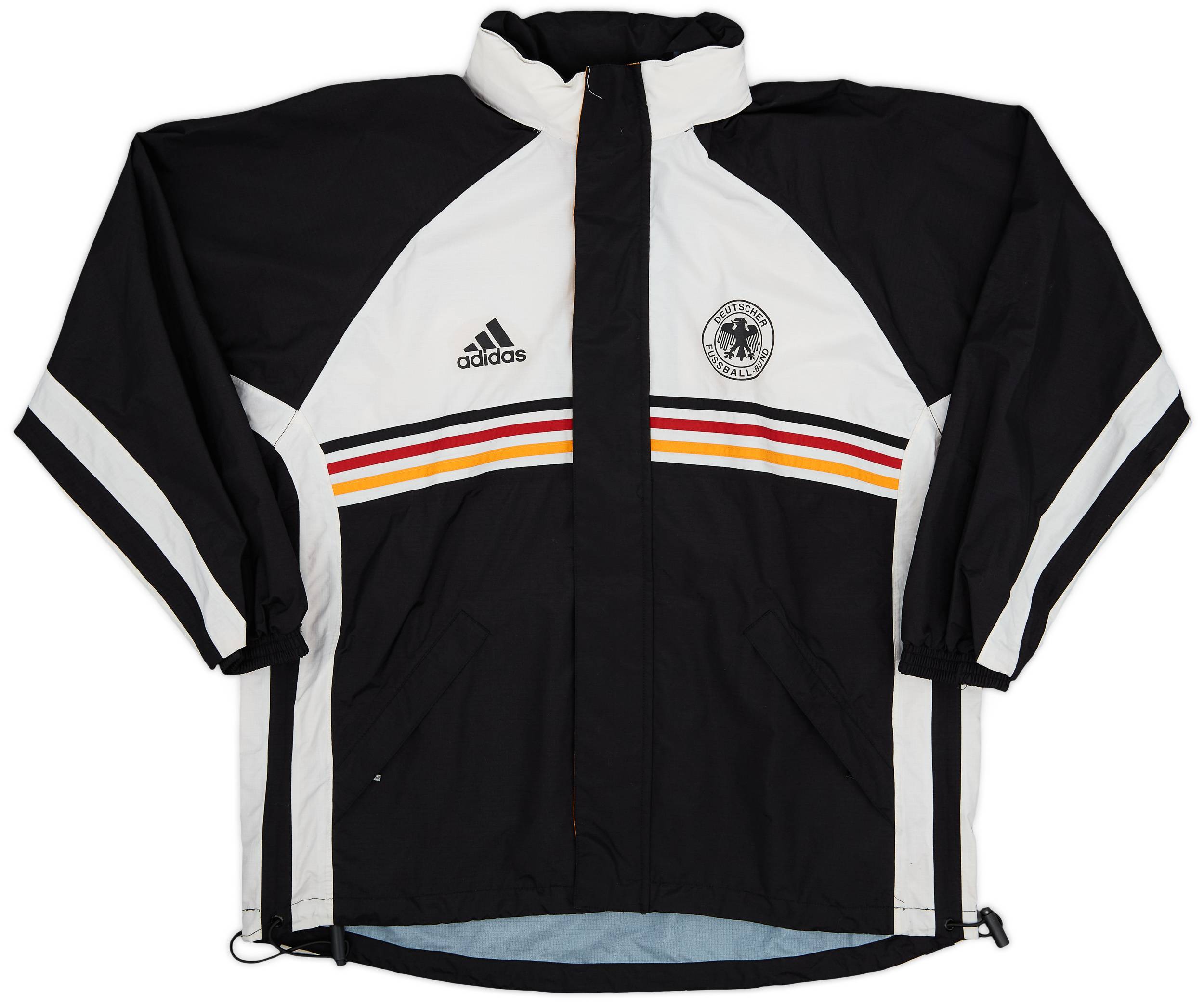 1998-00 Germany adidas Hooded Rain Jacket - 9/10 - (M/L)