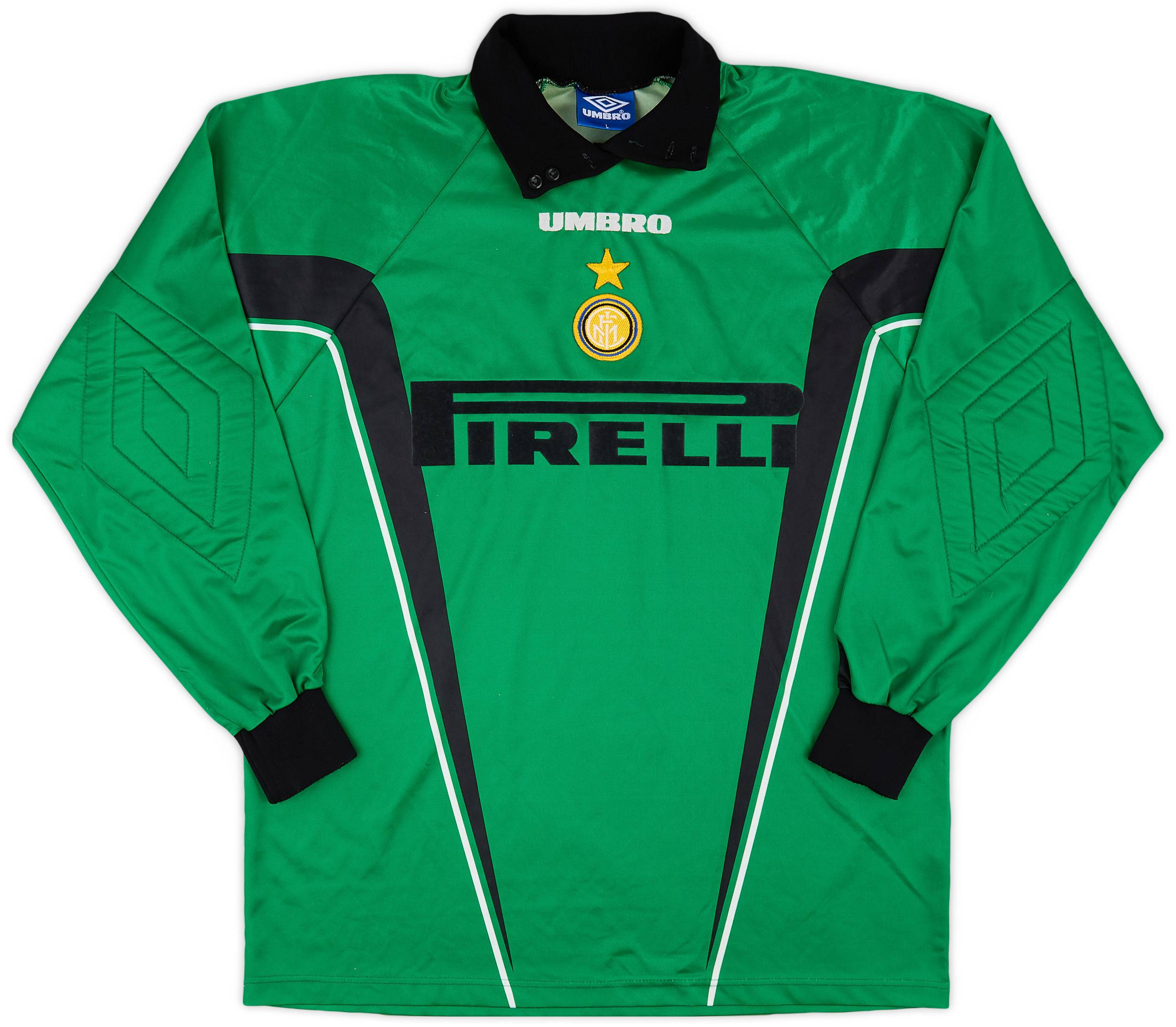 1997-98 Inter Milan GK Shirt - 8/10 - (L)