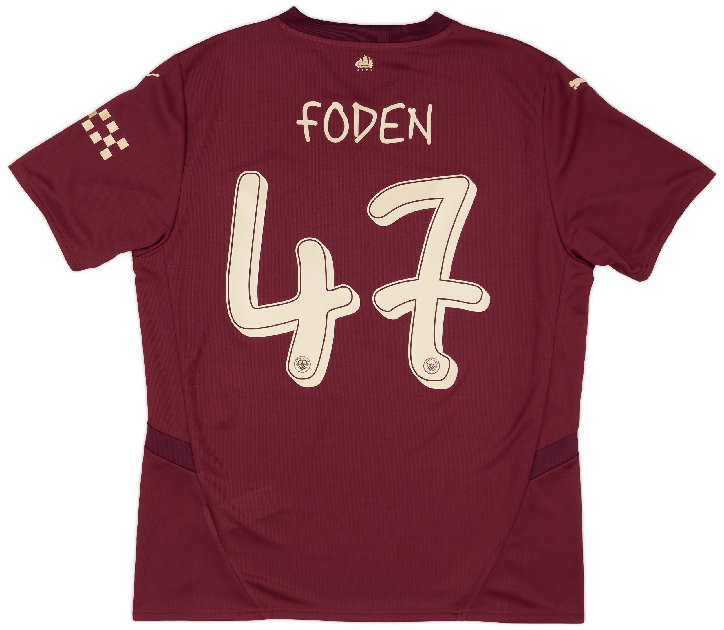 【楽ギフ_のし宛書】 2024-25 #47 Foden Shirt Third City Manchester ウェア