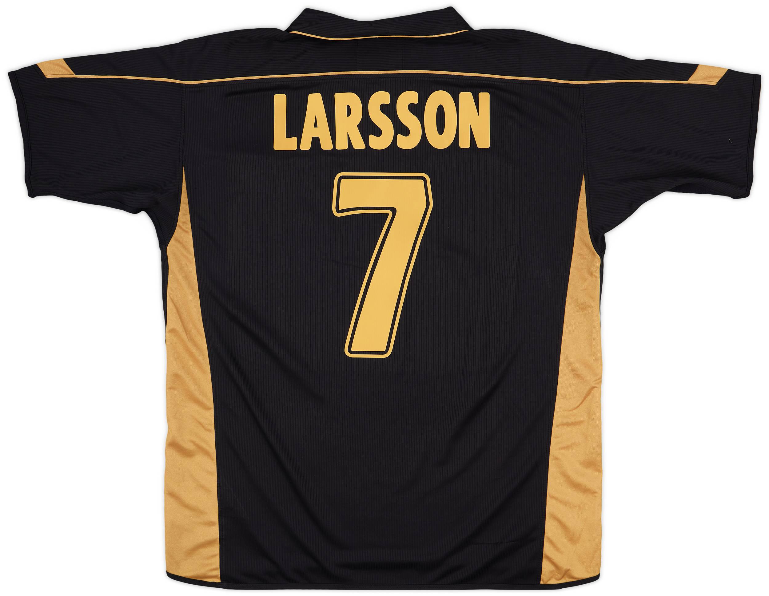 2003-04 Celtic Away Shirt Larsson #7 - 6/10 - (L)